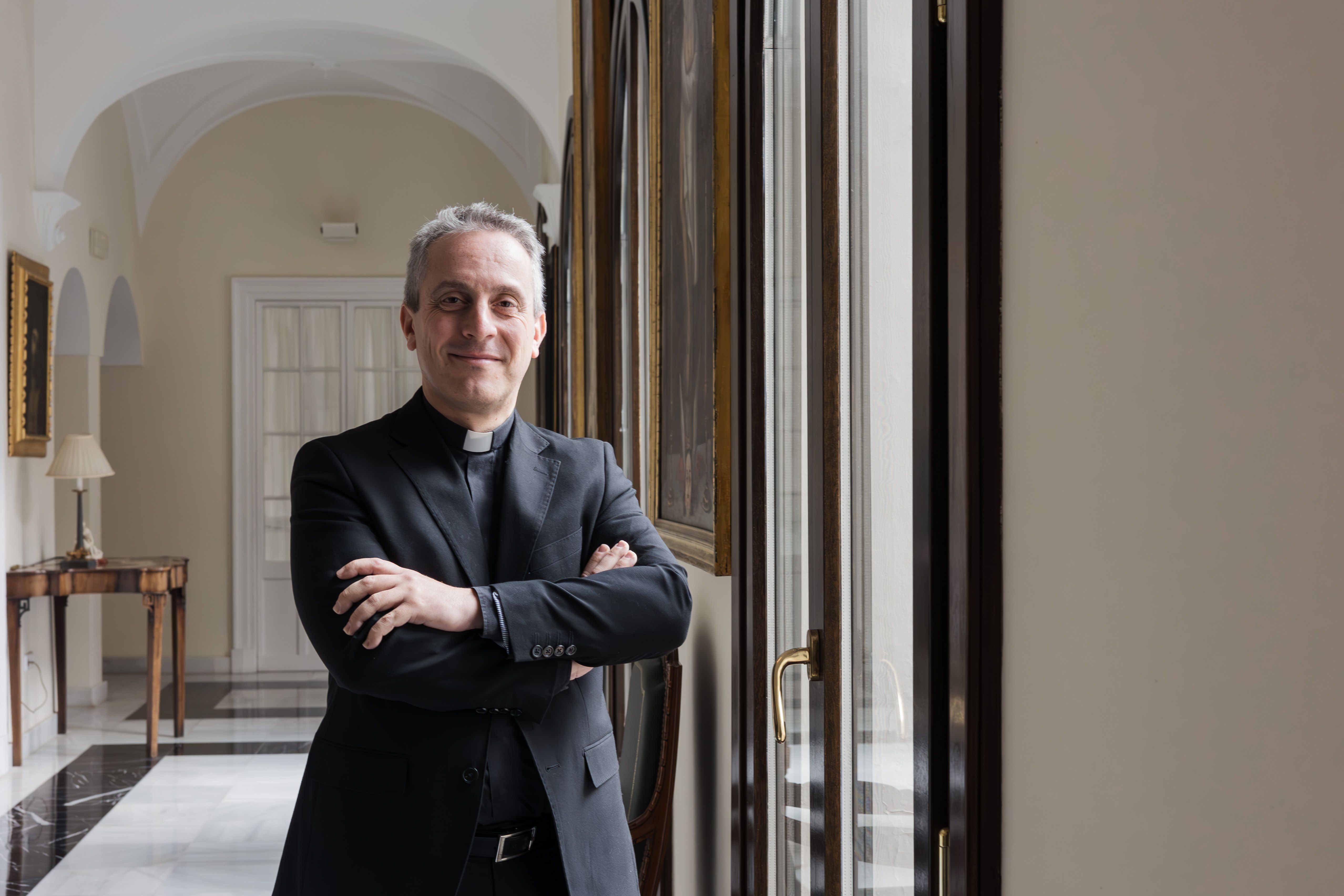 En una de las galerías de Bertemati.  