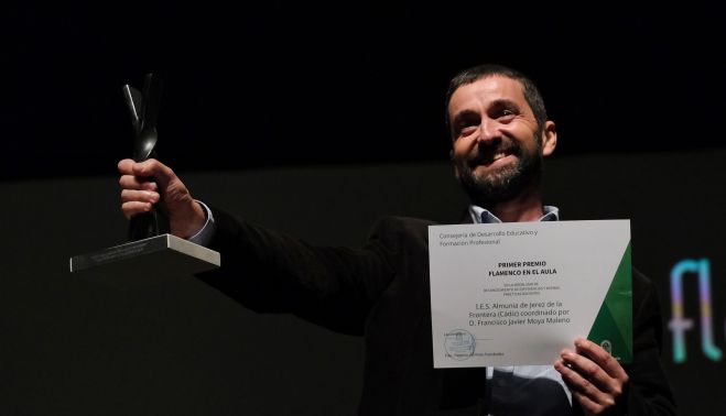 Francisco Javier Moya, representante del proyecto del IES Almunia.