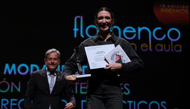 Almudena Navarro, escritora y maestra del CEIP Luis Vives.