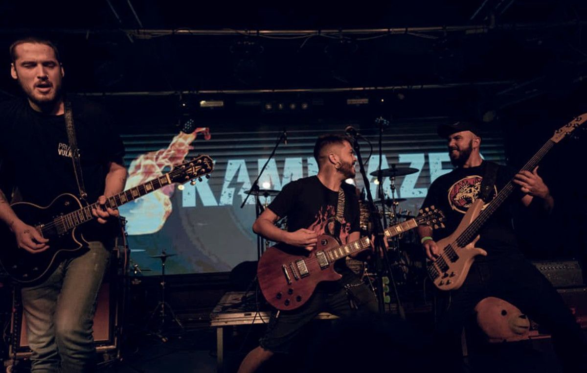 Kamikazes, una de las bandas que actuarán en este festival solidario en Jerez. Kamikazes, una de las bandas que actuarán en este festival solidario en Jerez.