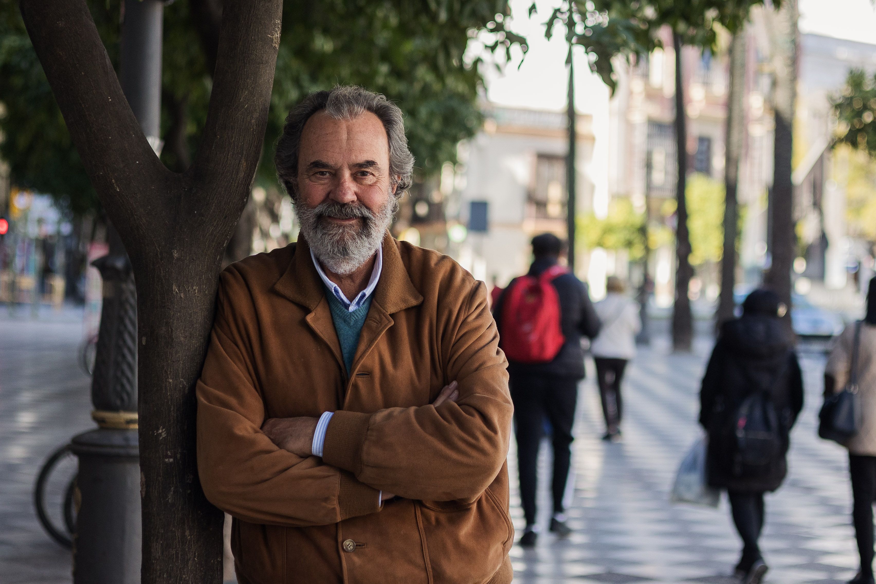 El candidato a hermano mayor, Guillermo Guerrero.
