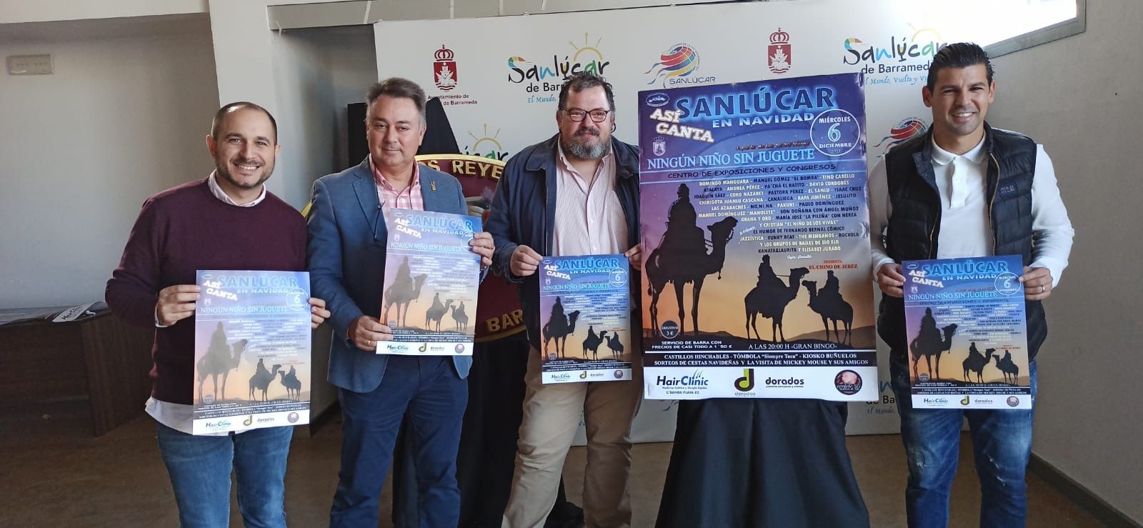 Presentación 'Así canta Sanlúcar en Navidad'.