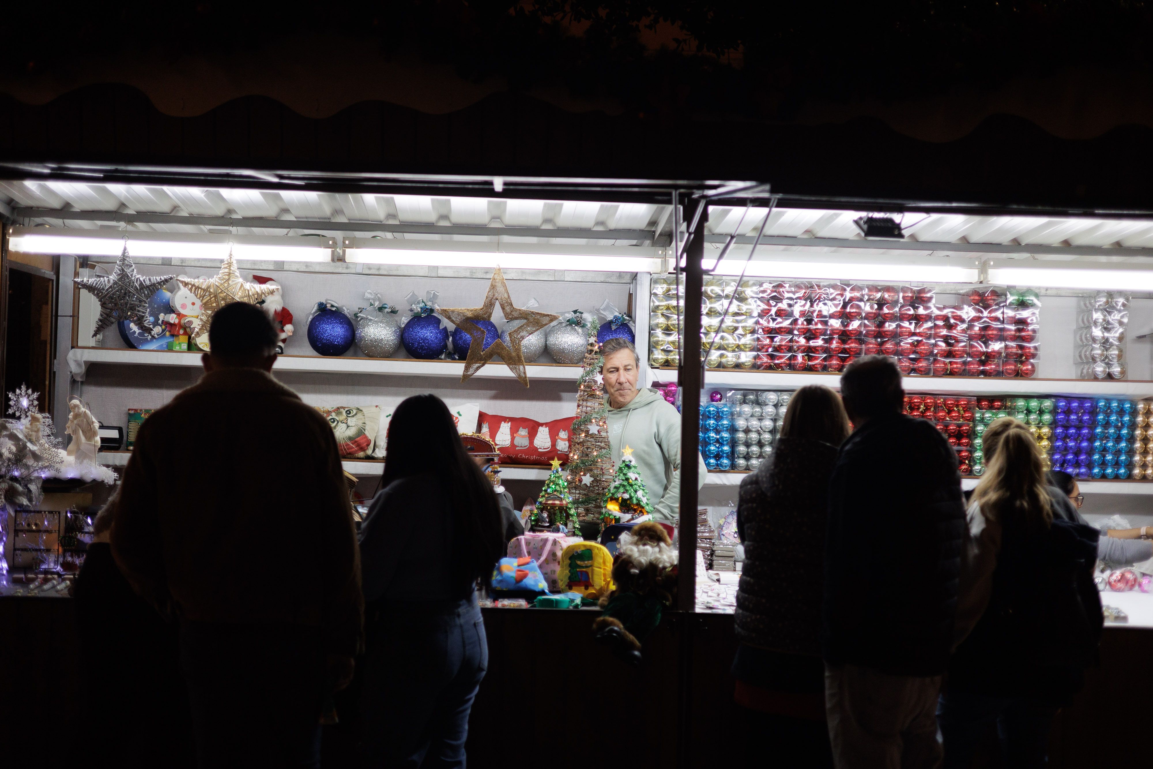 Encendido del alumbrado de Navidad en Jerez 
