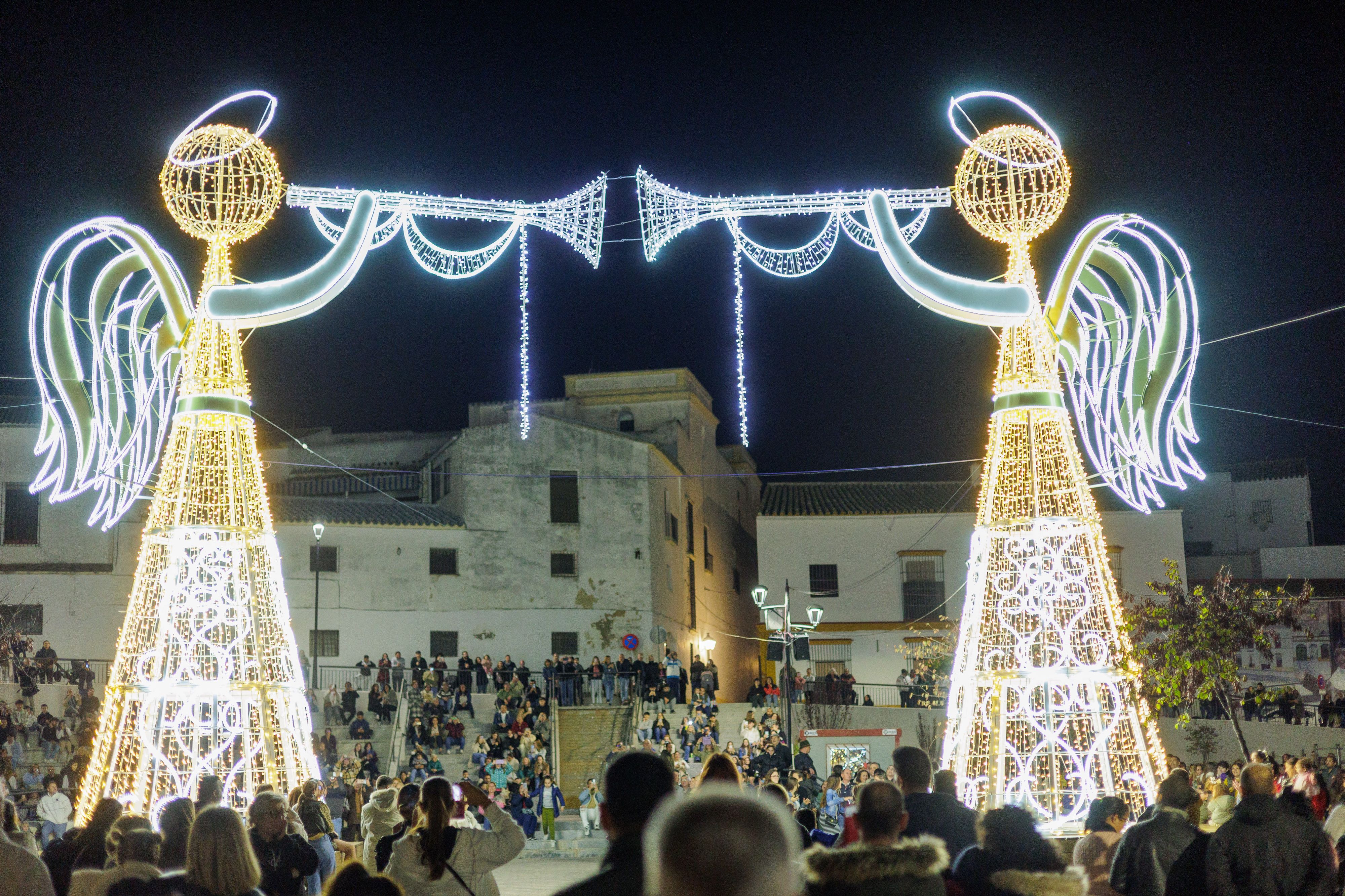 Encendido del alumbrado de Navidad en Jerez 