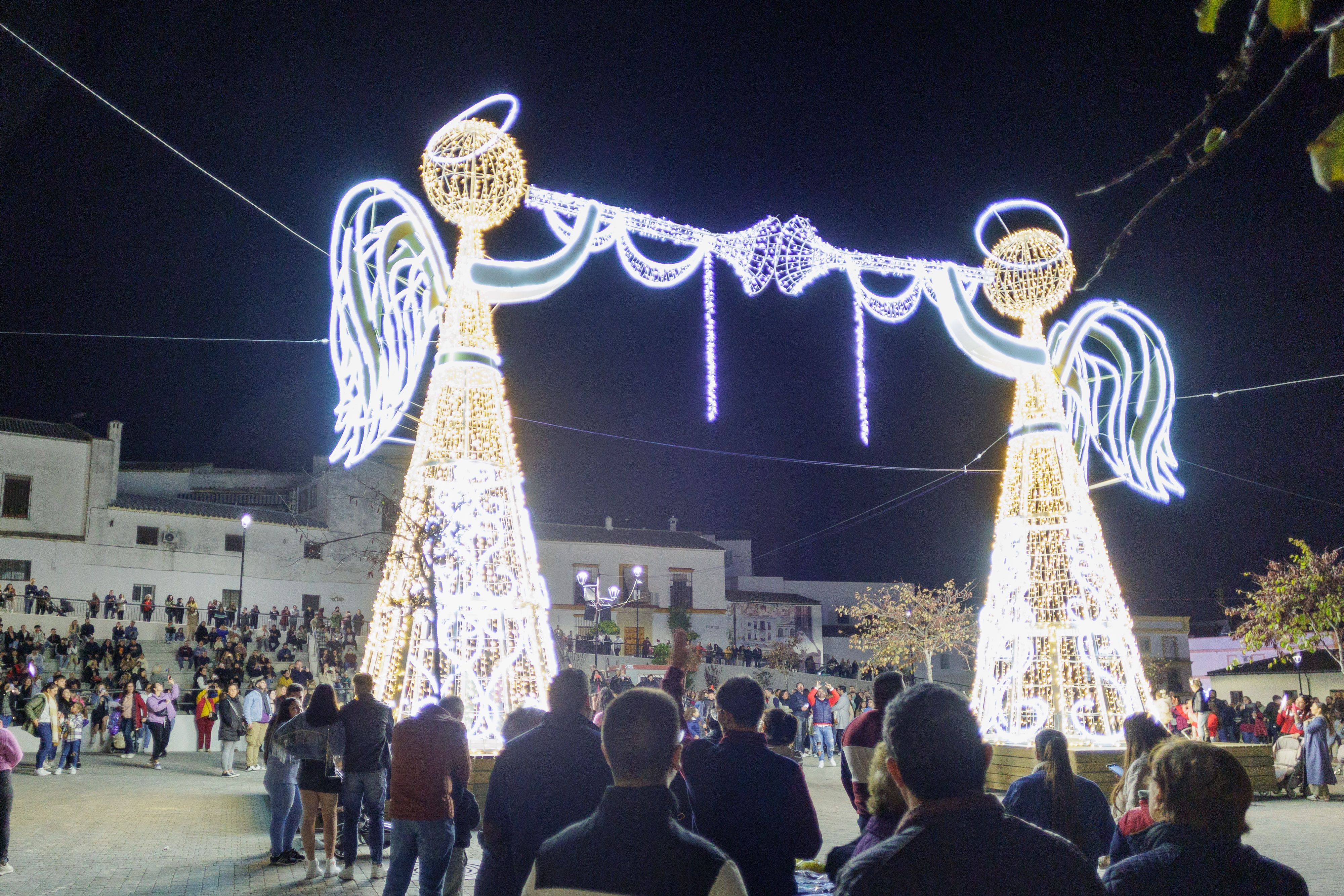 Encendido del alumbrado de Navidad en Jerez 