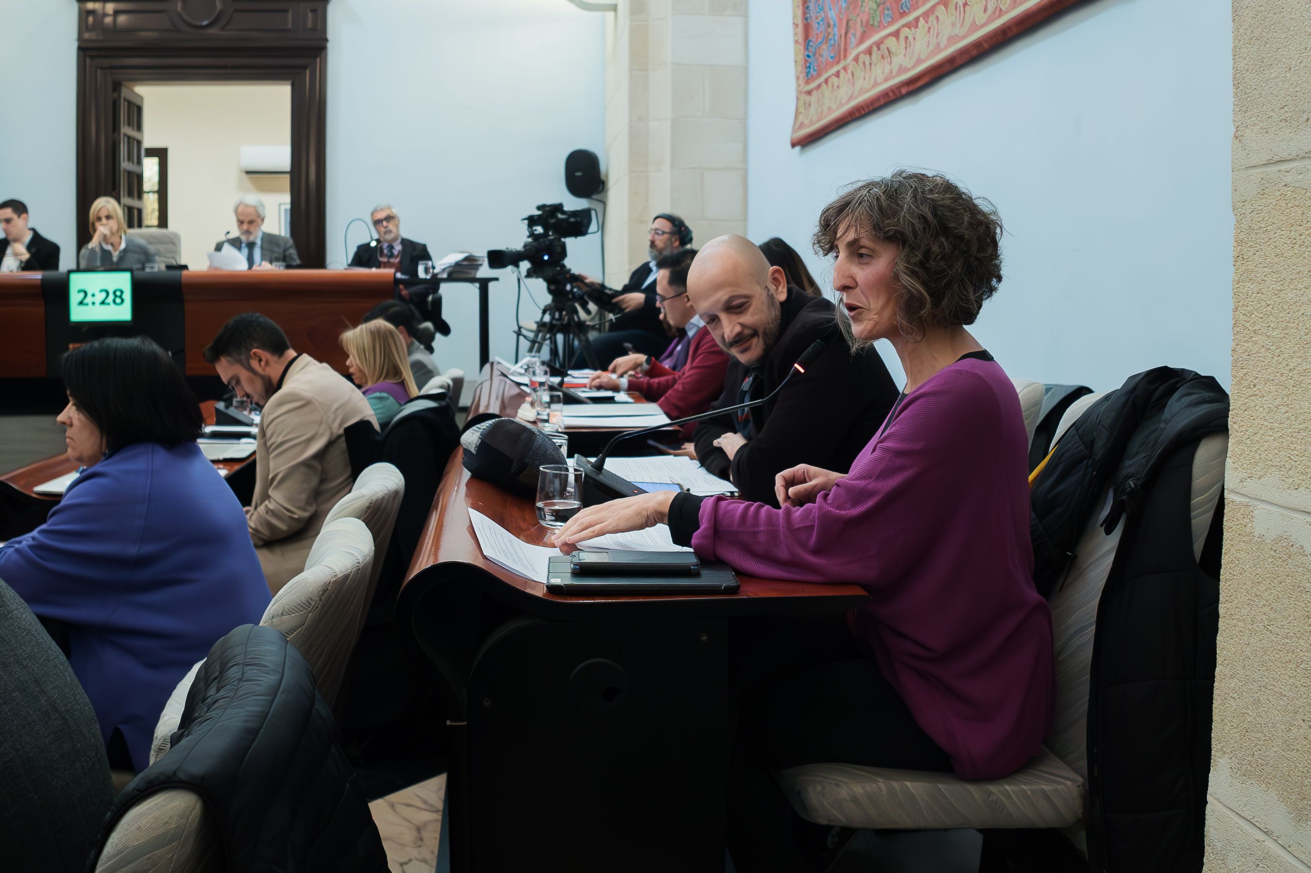 PLENO MUNICIPAL ORDINARIO JEREZ 33 KIKA GONZALEZ RAUL RUIZ BERDEJO LA CONFLUENCIA 