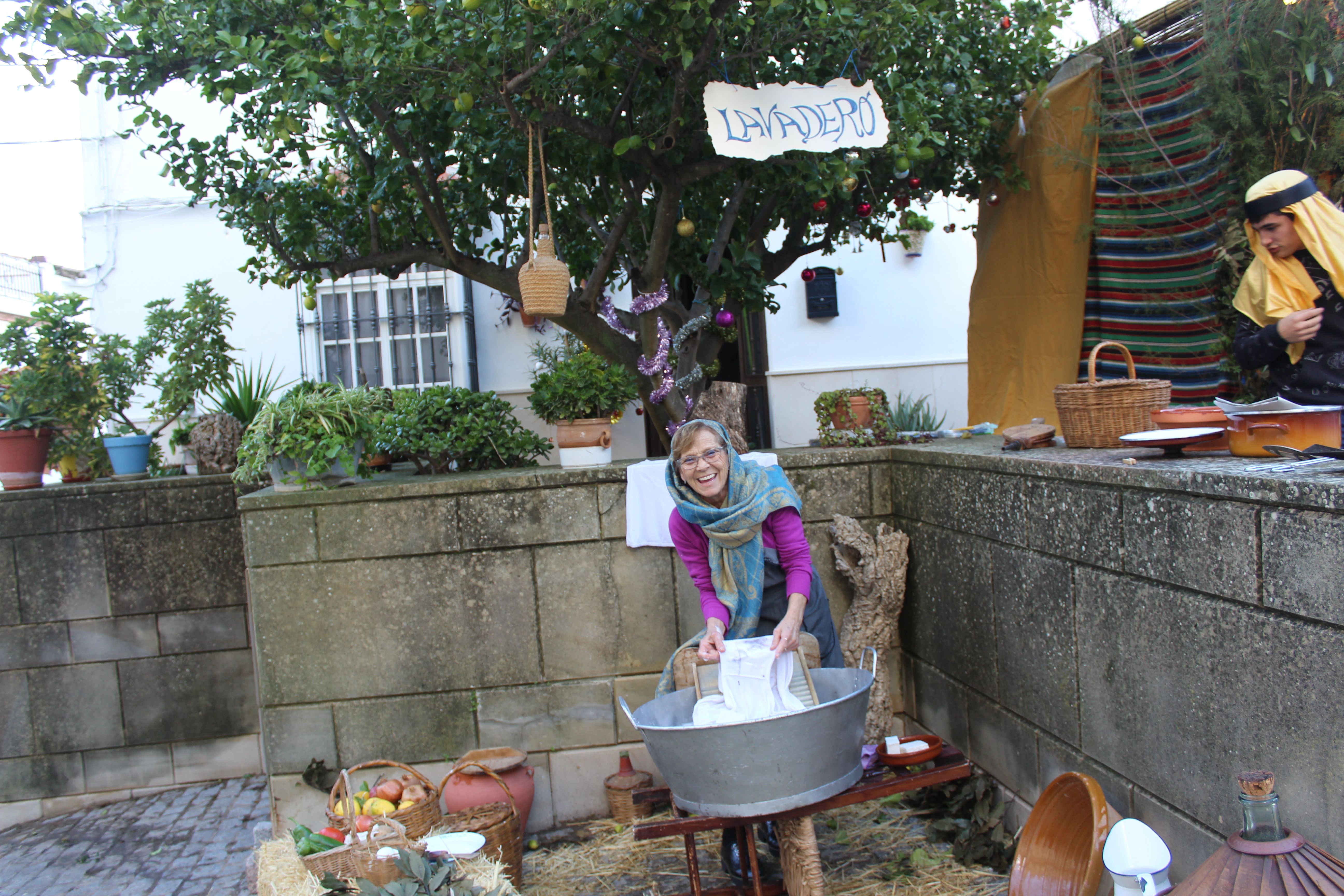 Los vecinos, protagonistas del Belén Viviente.