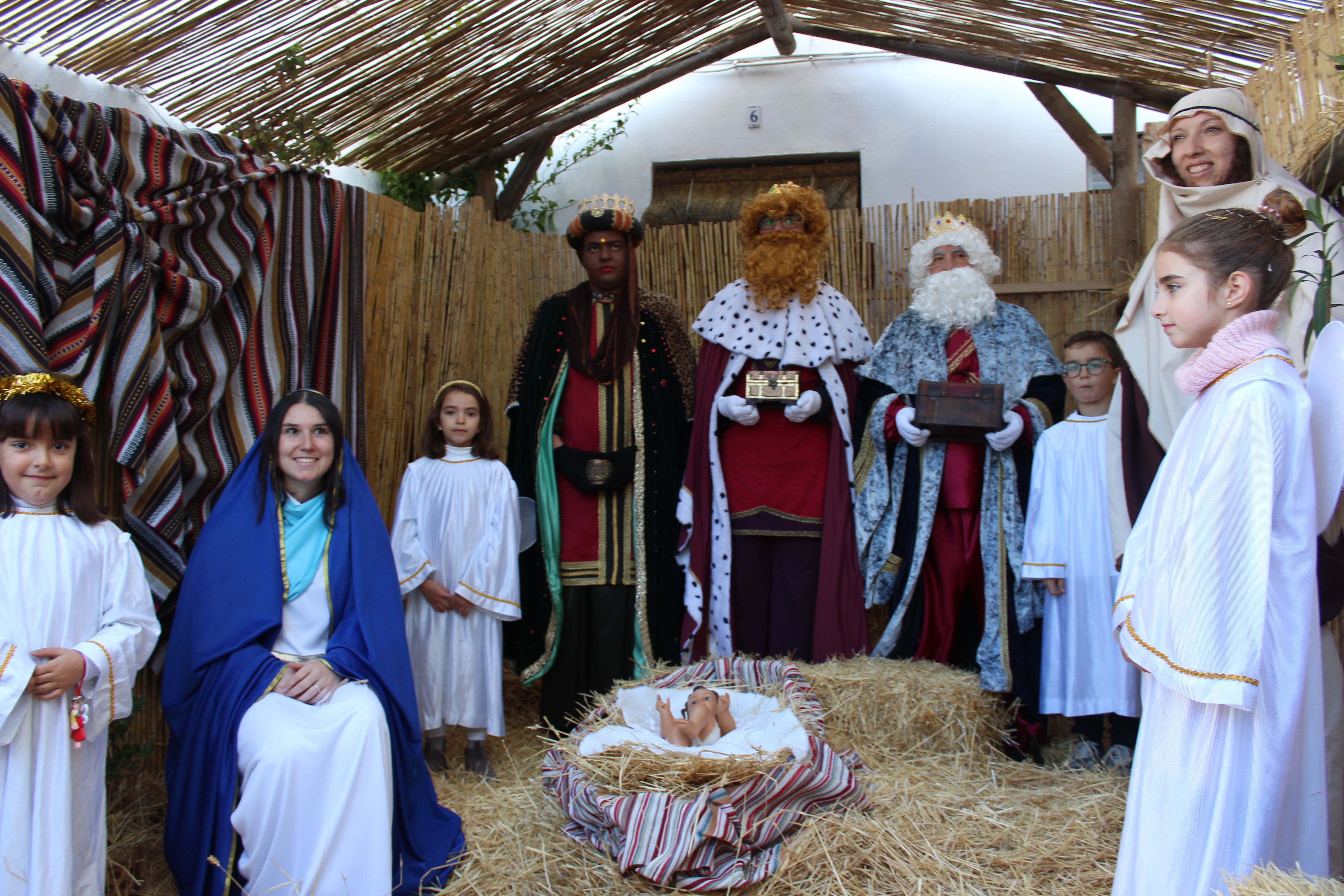 El Nacimiento con los Reyes Magos.