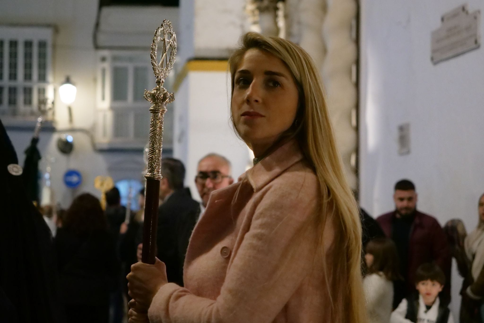 La procesión de Virgen de Guía en Chiclana.