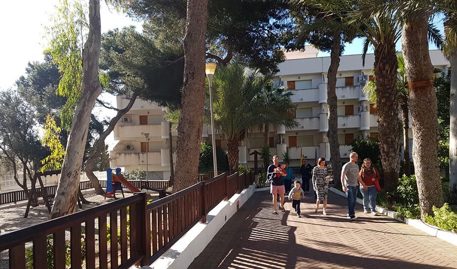 La residencia de tiempo libre de Aguadulce, en Almería.