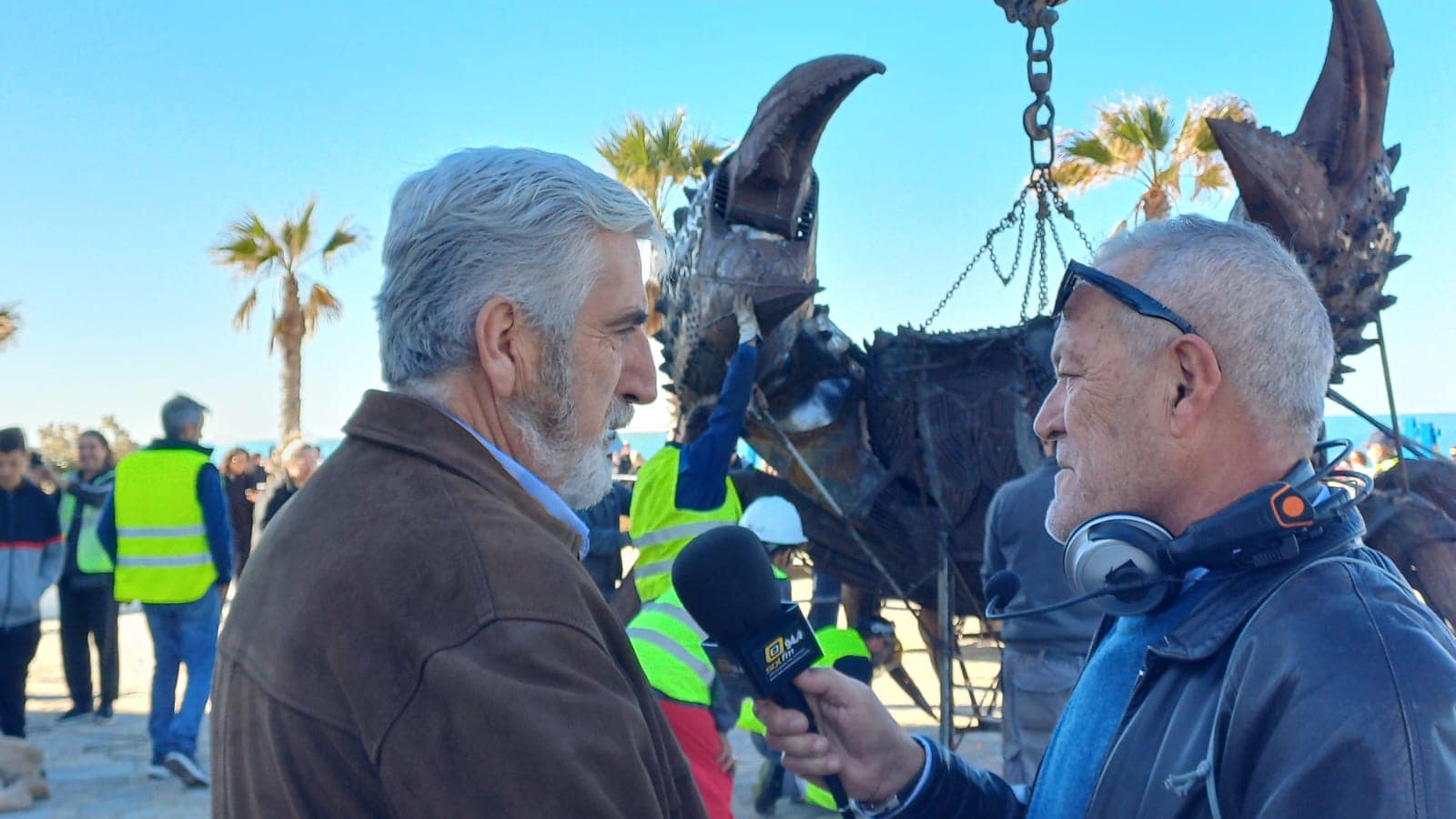 El cangrejo gigante que ha llegado a Chipiona