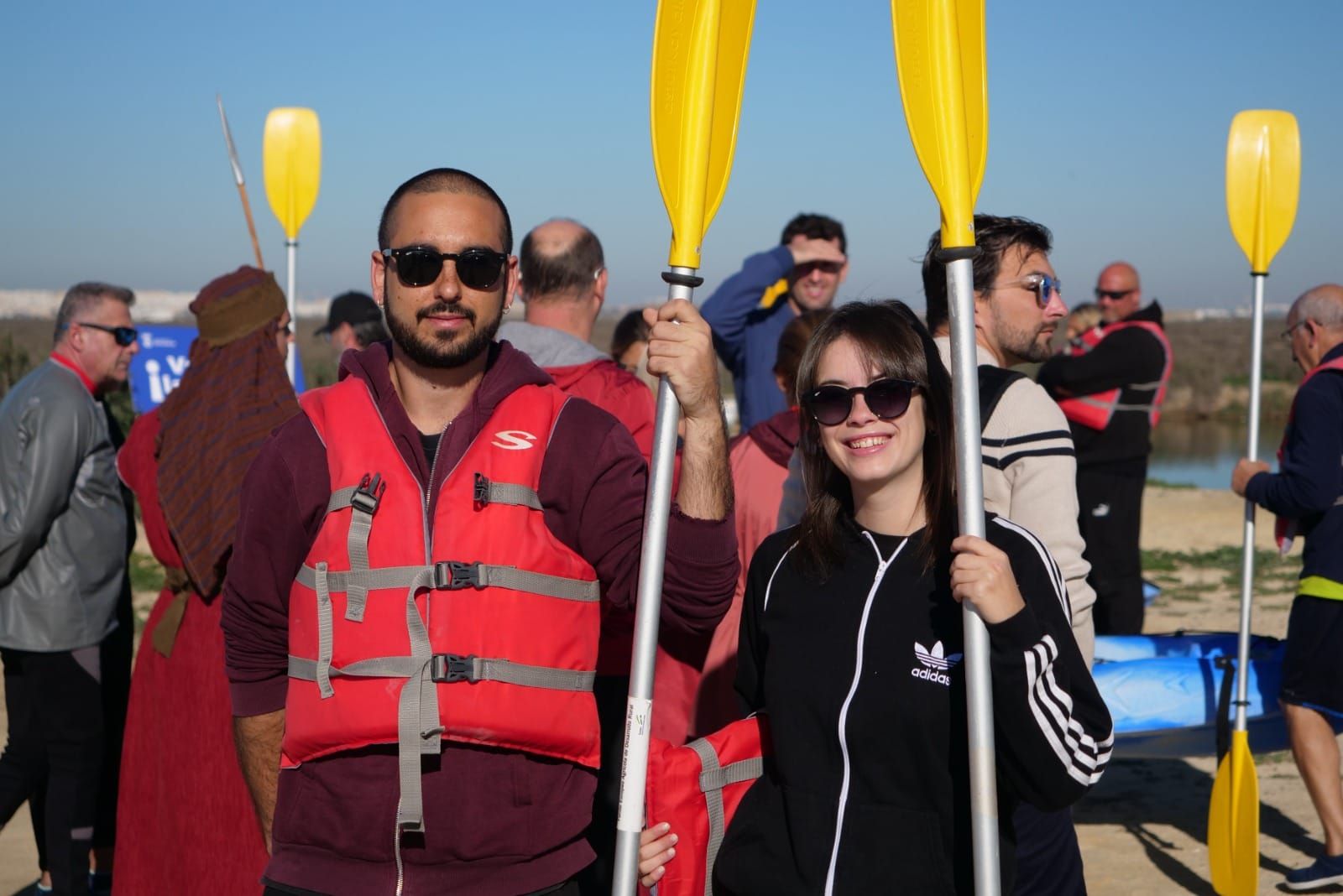 Las imágenes del evento 'Remando a Nueva Gadeira'.