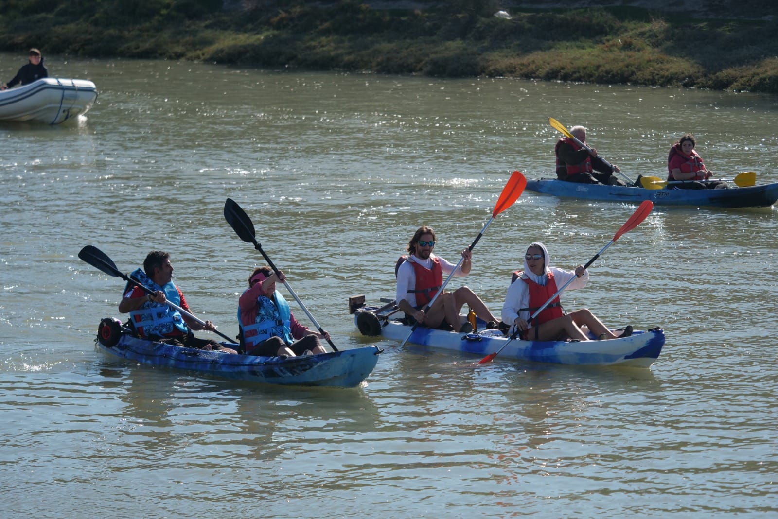 Las imágenes del evento 'Remando a Nueva Gadeira'.