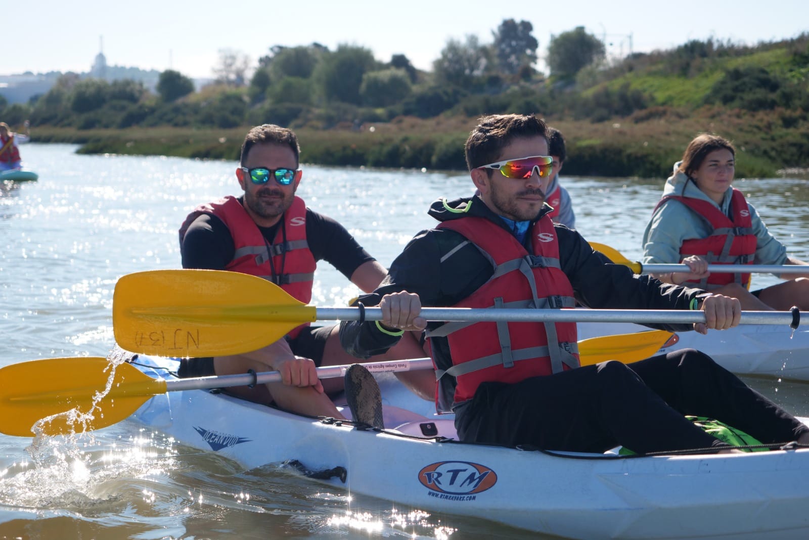 Las imágenes del evento 'Remando a Nueva Gadeira'.