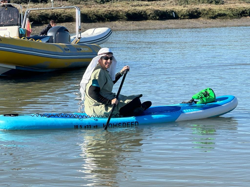 Las imágenes del evento 'Remando a Nueva Gadeira'.