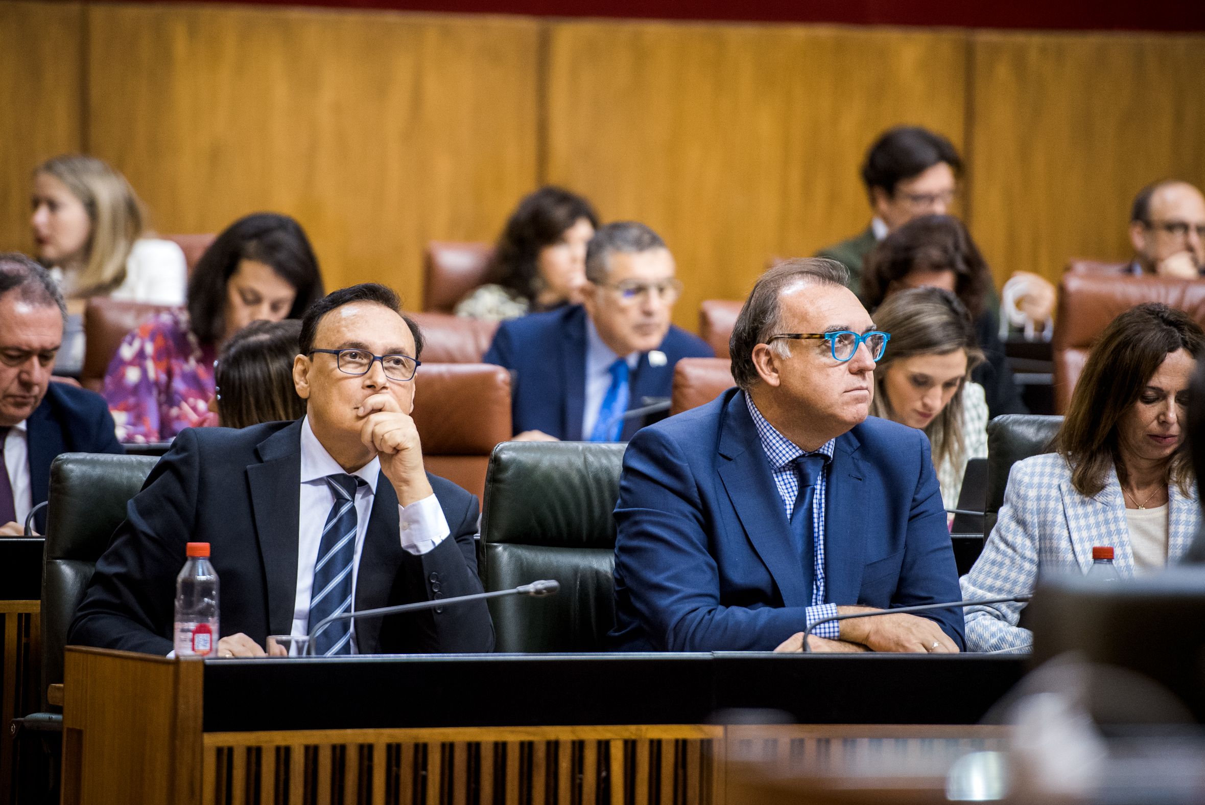 José Carlos Gómez Villamandos y Arturo Bernal, consejeros de la Junta.