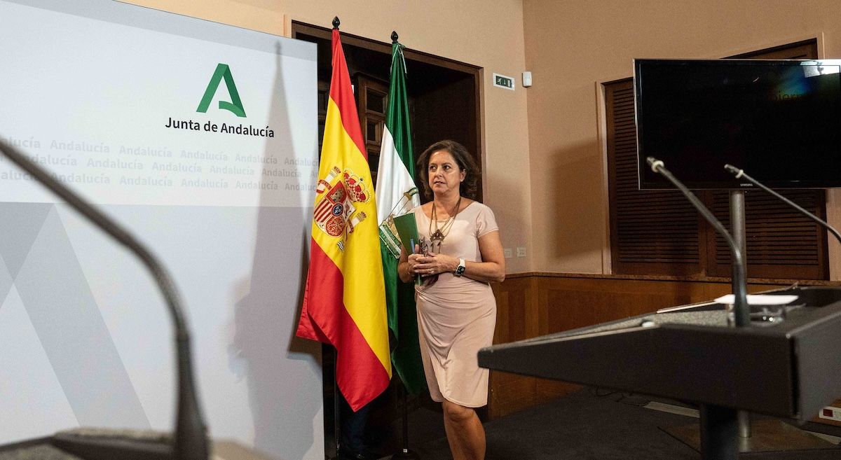 La consejera de Salud, Catalina García.