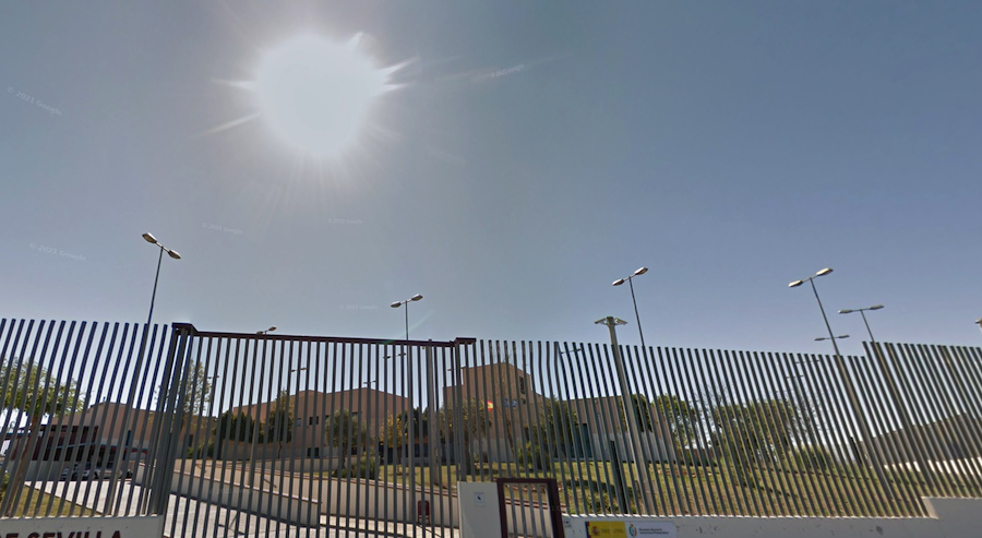 Exterior del Hospital Psiquiátrico Penitenciario Sevilla, en una imagen de Google Maps.