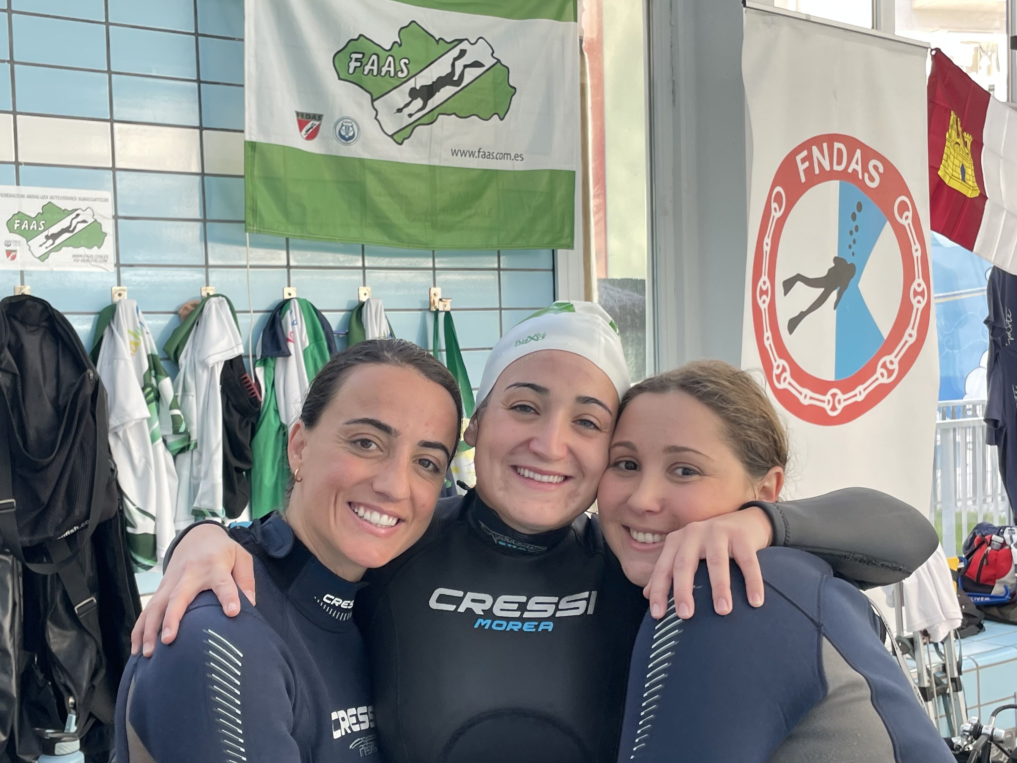 Sandy, Noelia e Isa.