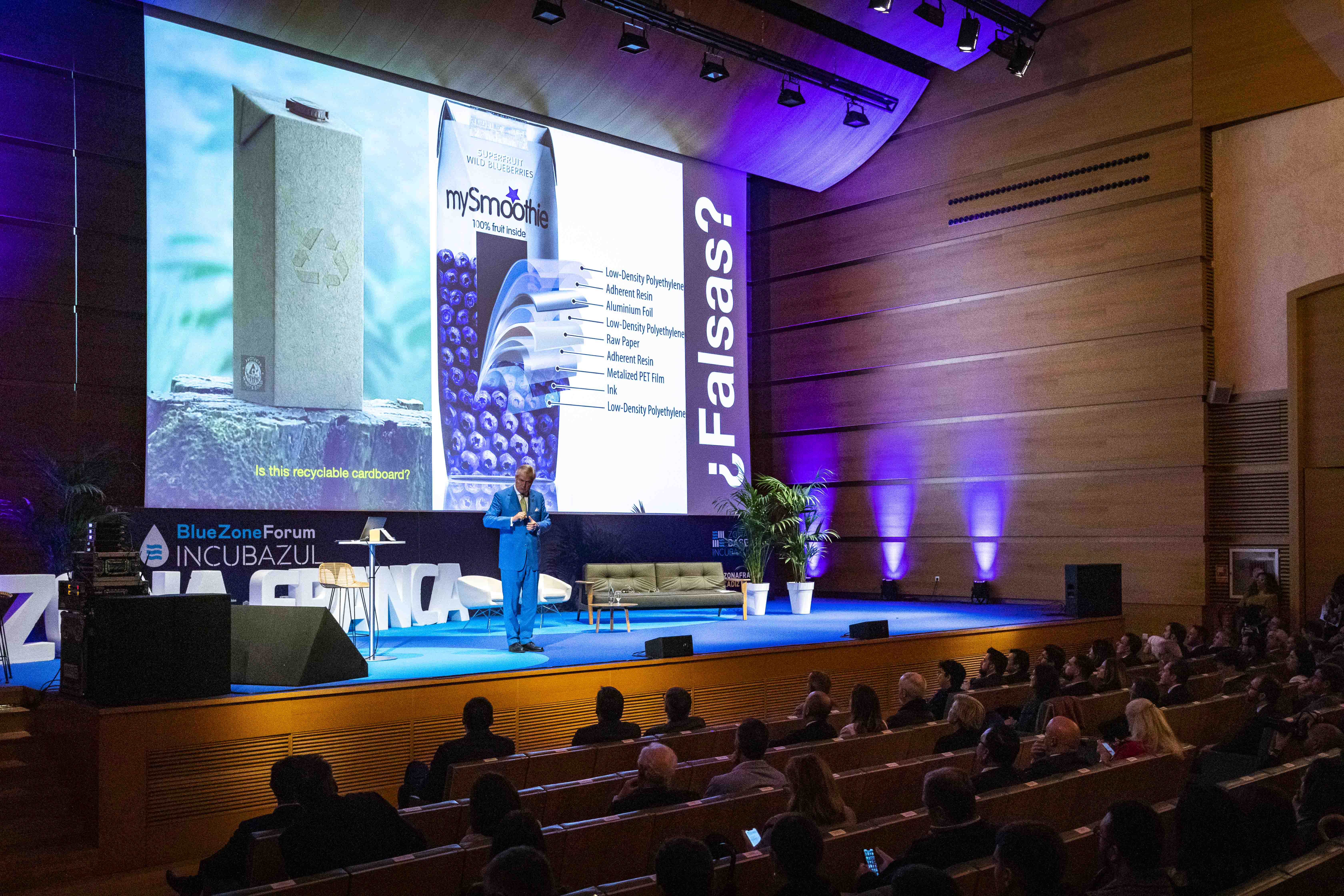 El Blue Zone Forum celebrado en Cádiz, organizado por Zona Franca
