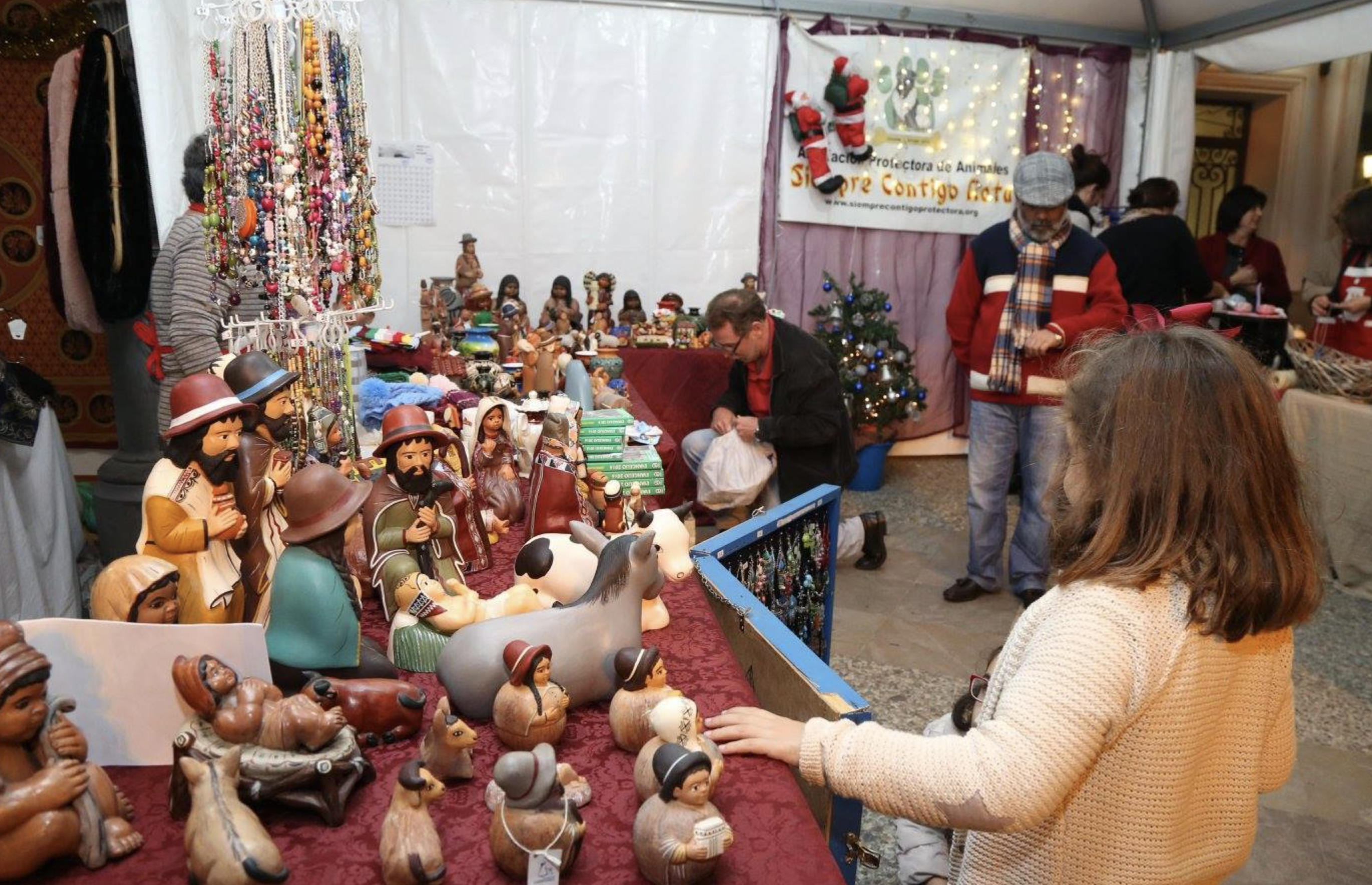 Mercado Navideño en Rota, en una imagen de archivo. Mercado Navideño en Rota, en una imagen de archivo.