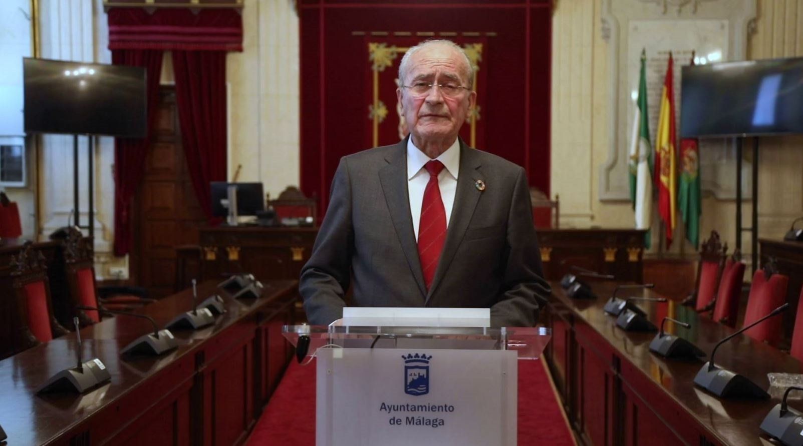 El alcalde de Málaga, en una foto de archivo.