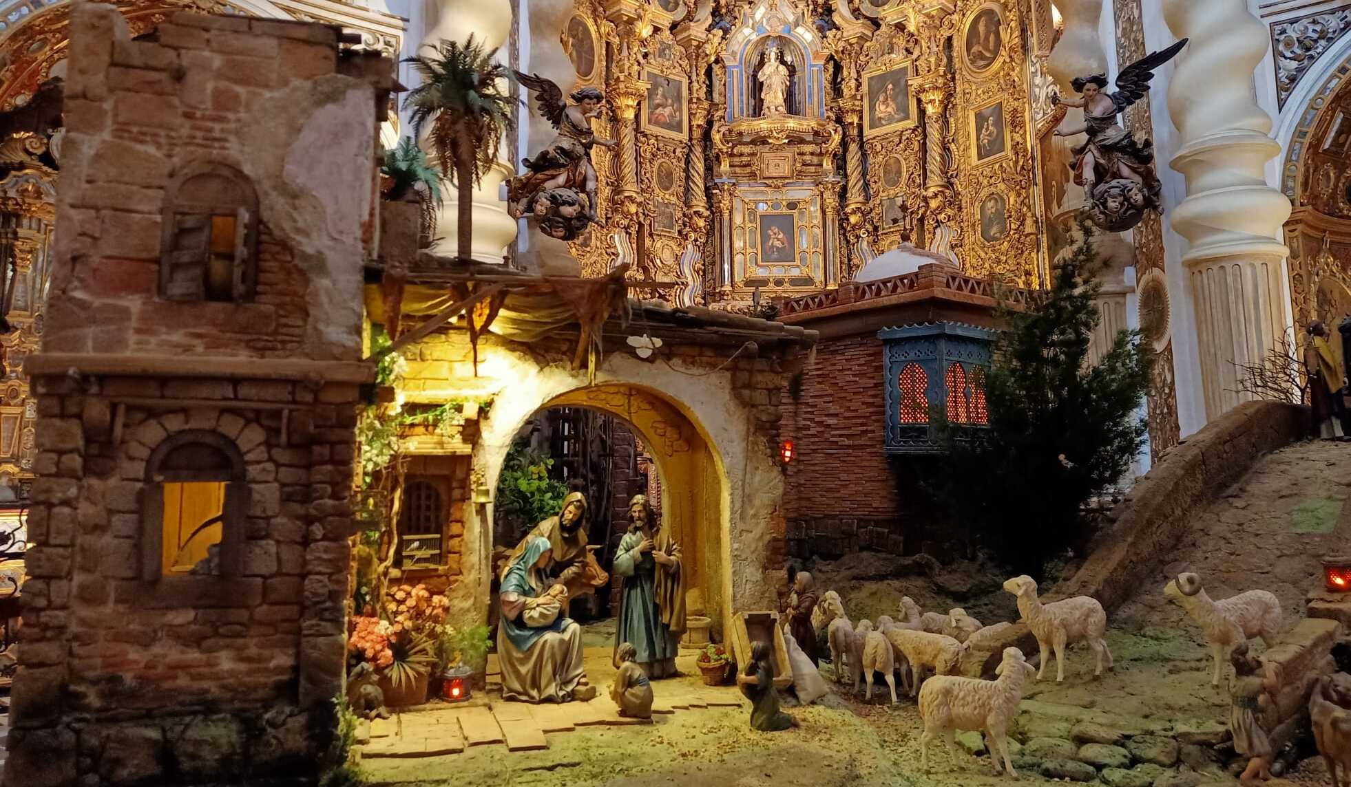 El Belén de San Luis de los Franceses, un inmueble que es una joya arquitectónica de Sevilla.