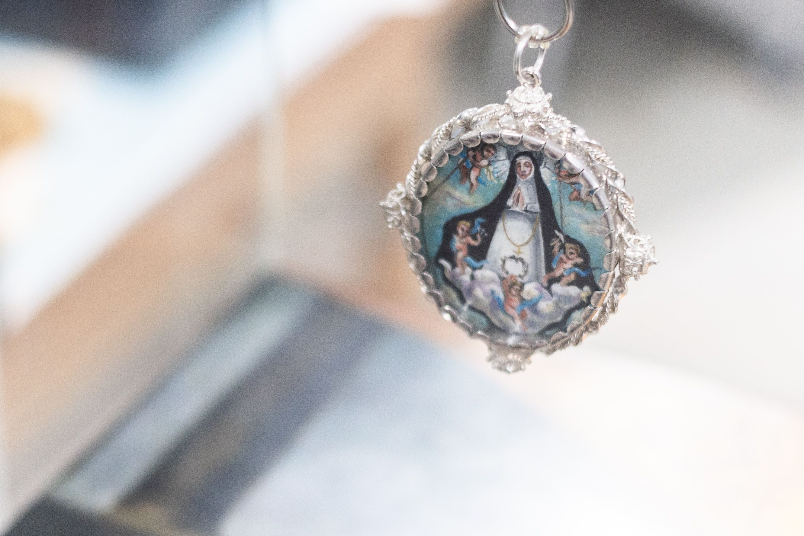 Detalle de un medallón.