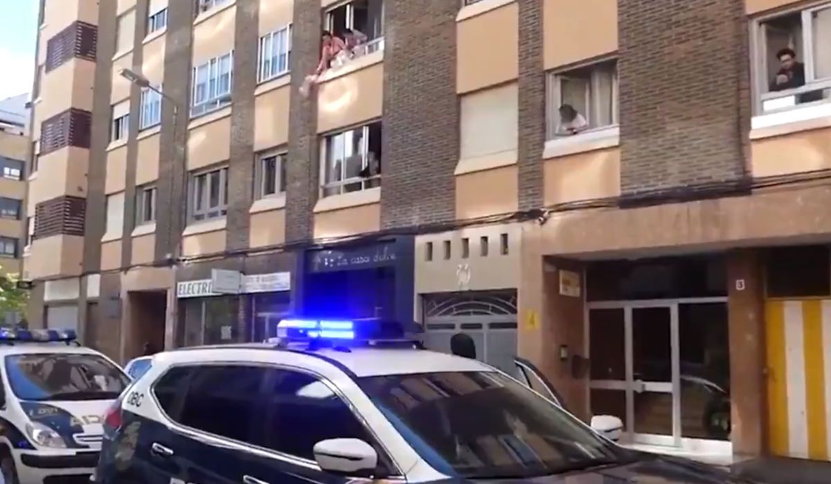 Una felicitación de cumpleaños de la Policía. FOTO: CNP