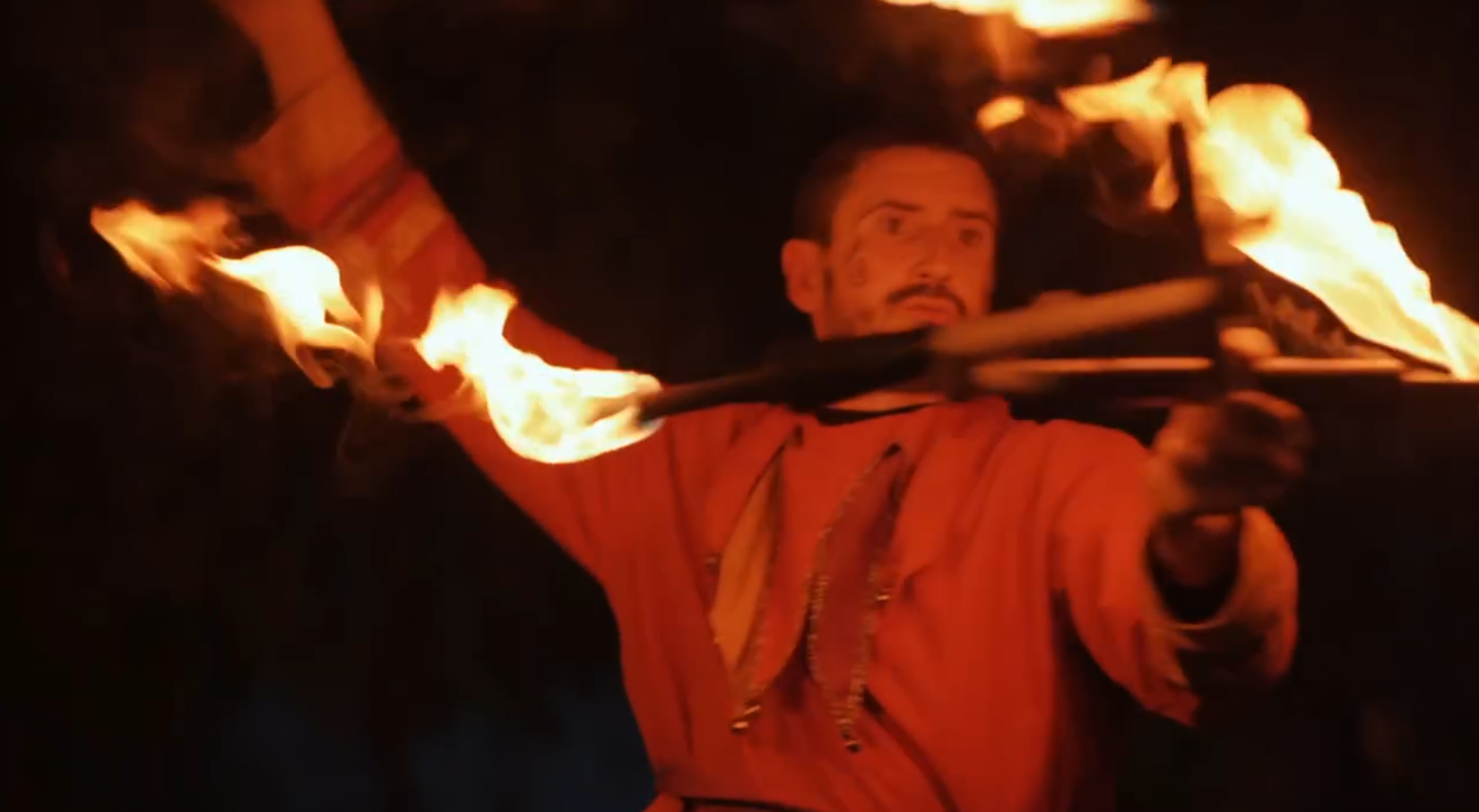 Una pasada edición de la Feria de Muestras de El Pedroso, en Sevilla.