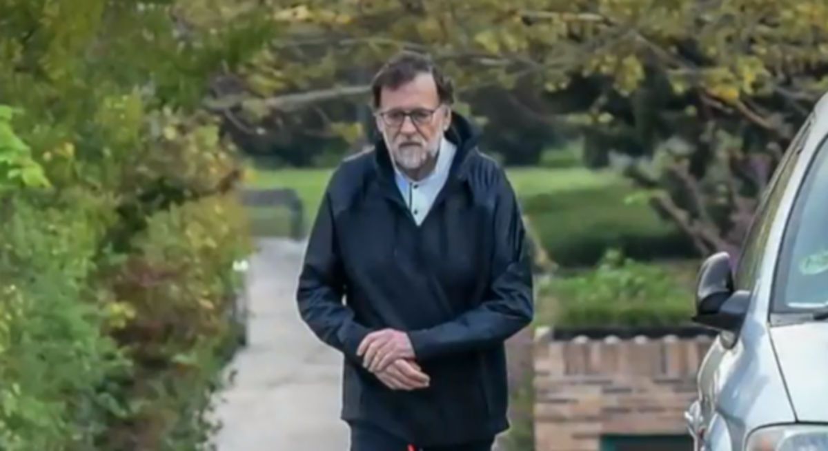 Rajoy, haciendo 'footing' durante el estado de alarma. FOTO: LaSexta 