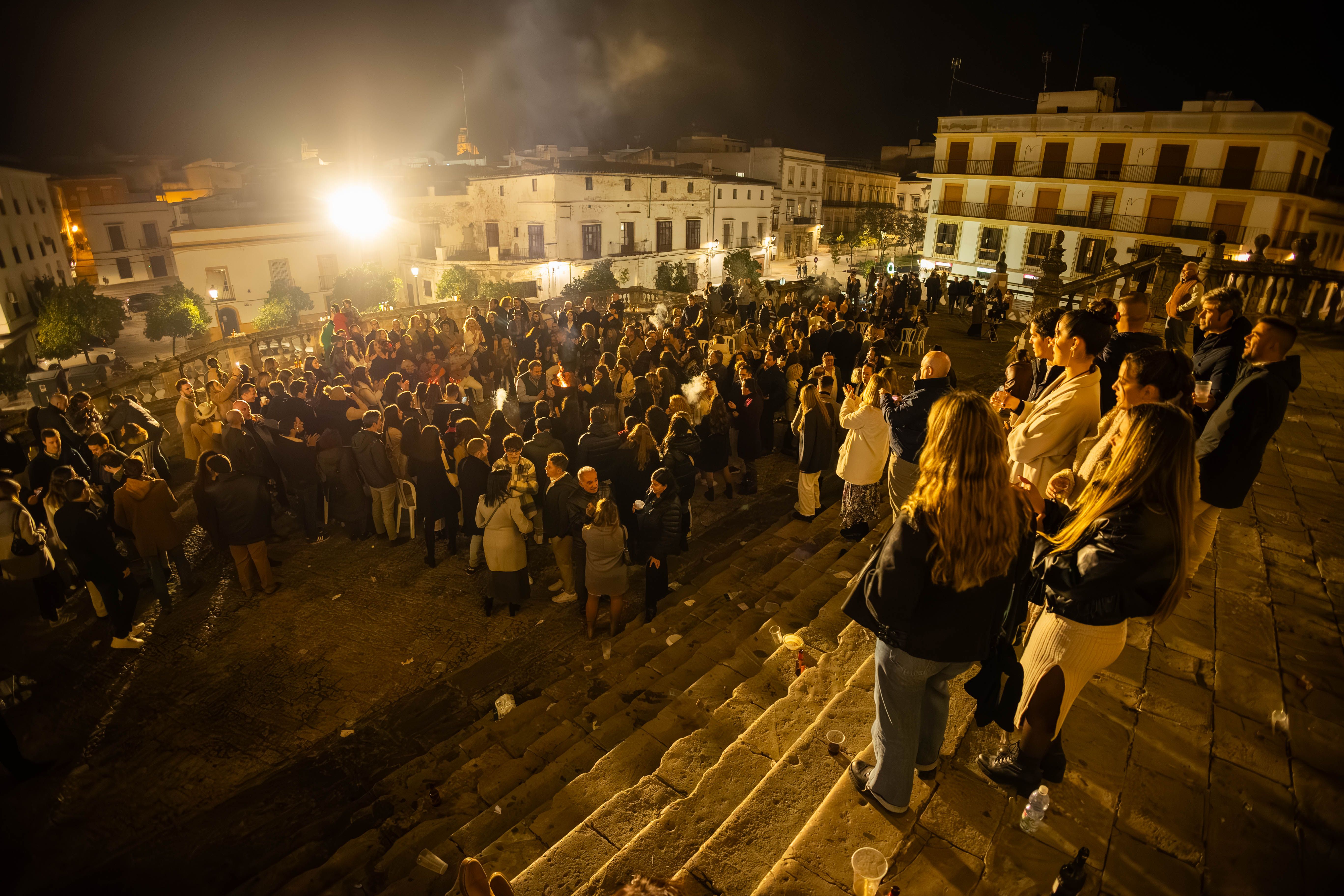Zambomba en el reducto de la Catedral de Jerez