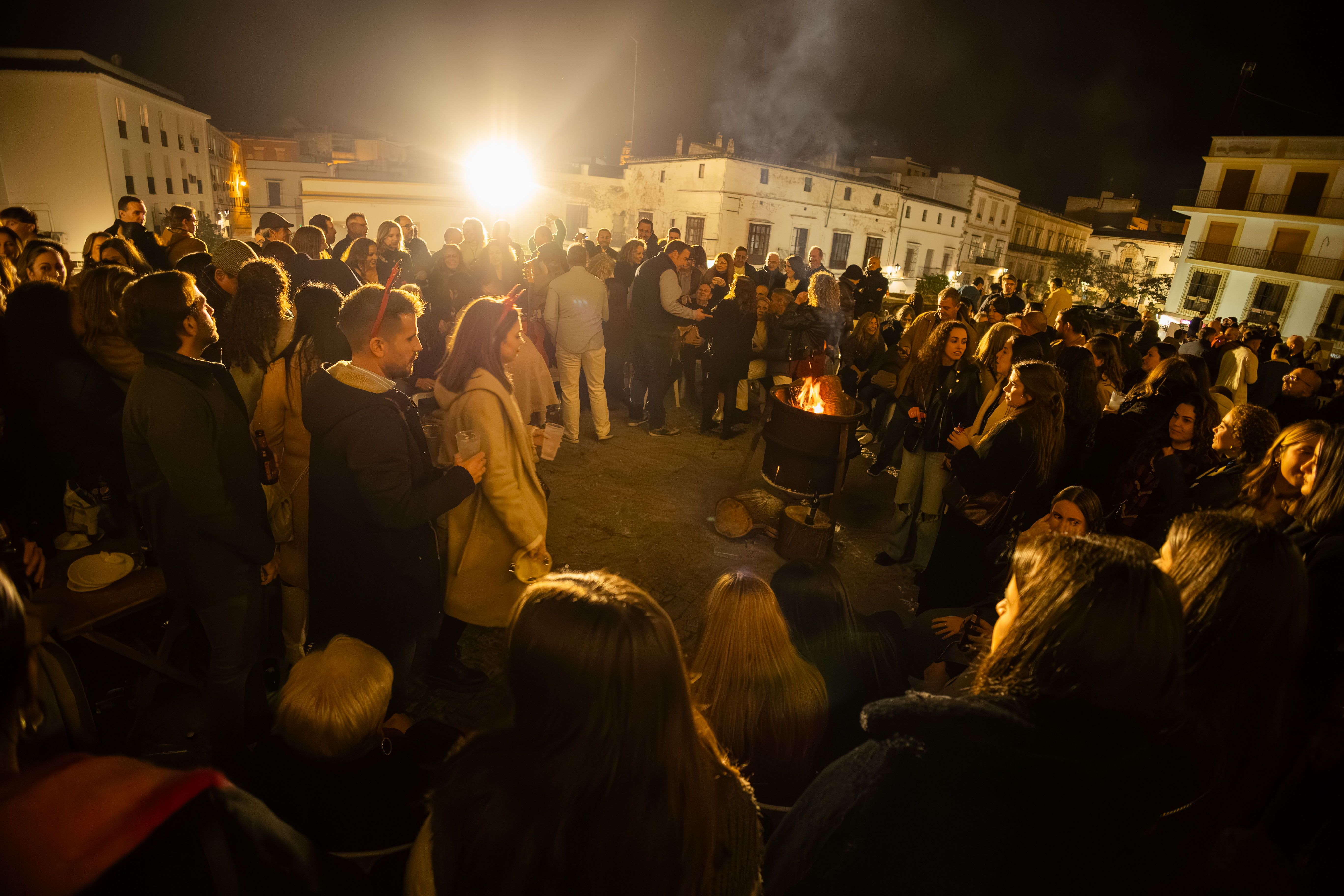 Zambomba en el reducto de la Catedral de Jerez