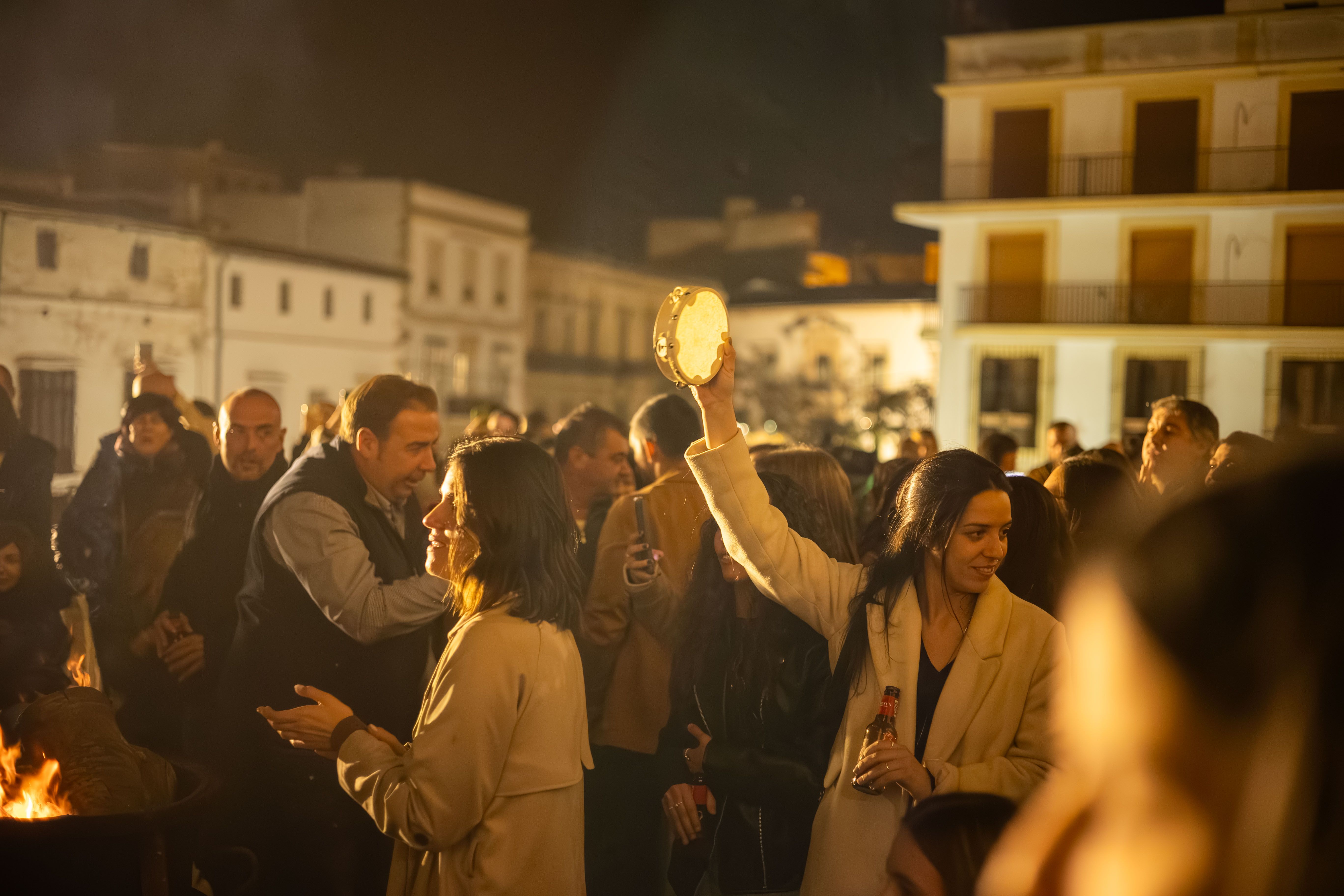 Zambomba en el reducto de la Catedral de Jerez