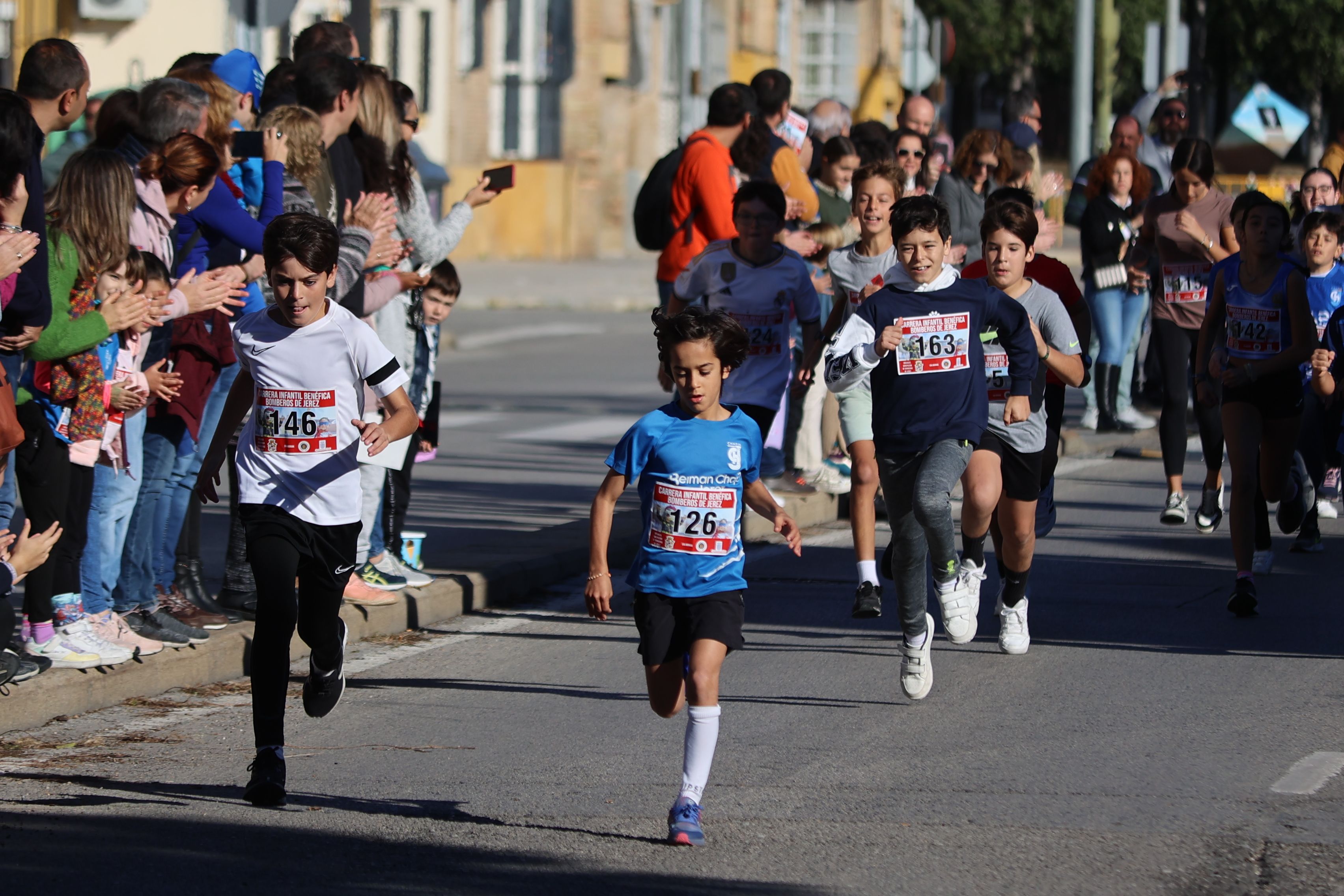 La Carrera Infantil ‘Bomberos Jerez’ a beneficio de los niños hospitalizados