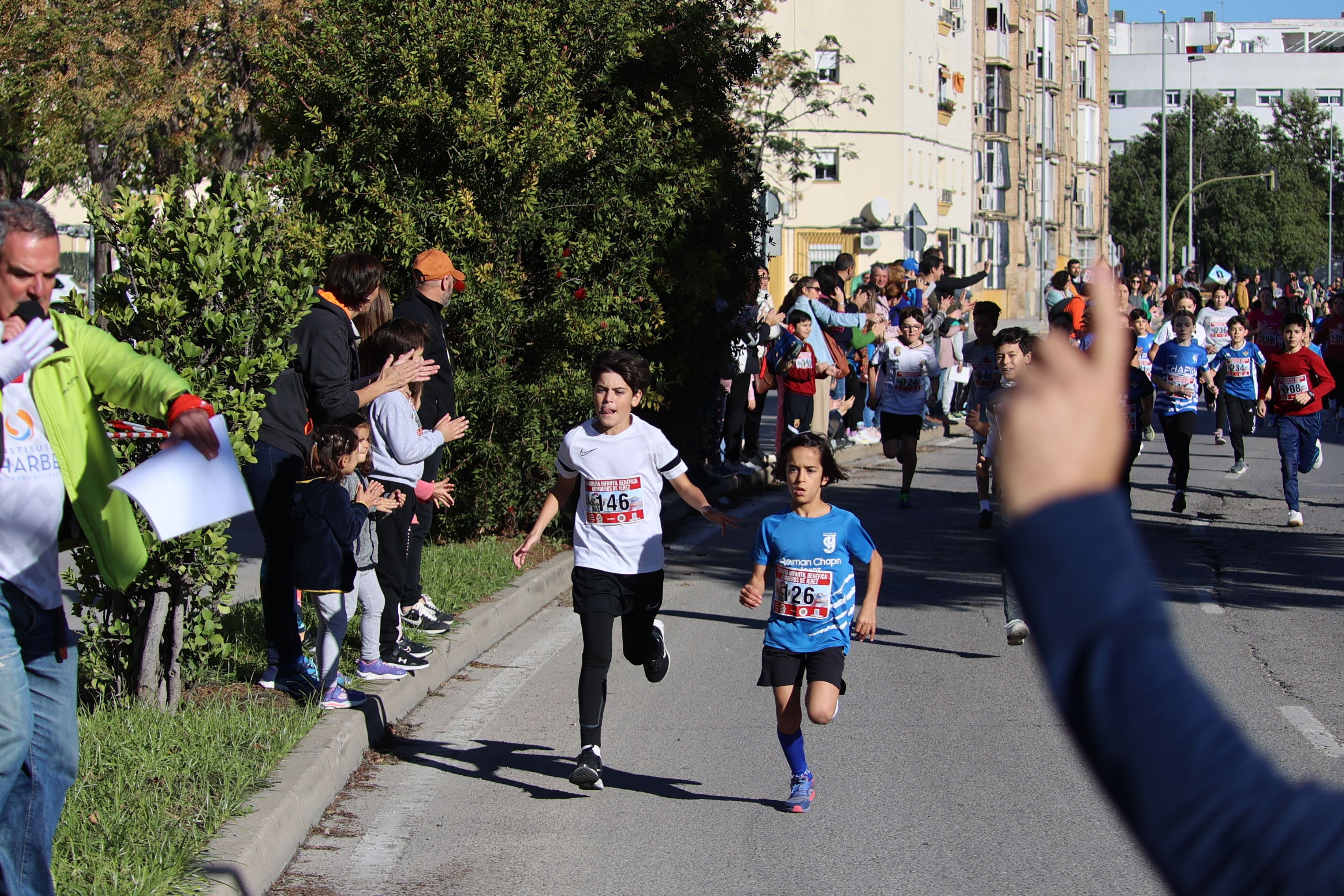 La Carrera Infantil ‘Bomberos Jerez’ a beneficio de los niños hospitalizados