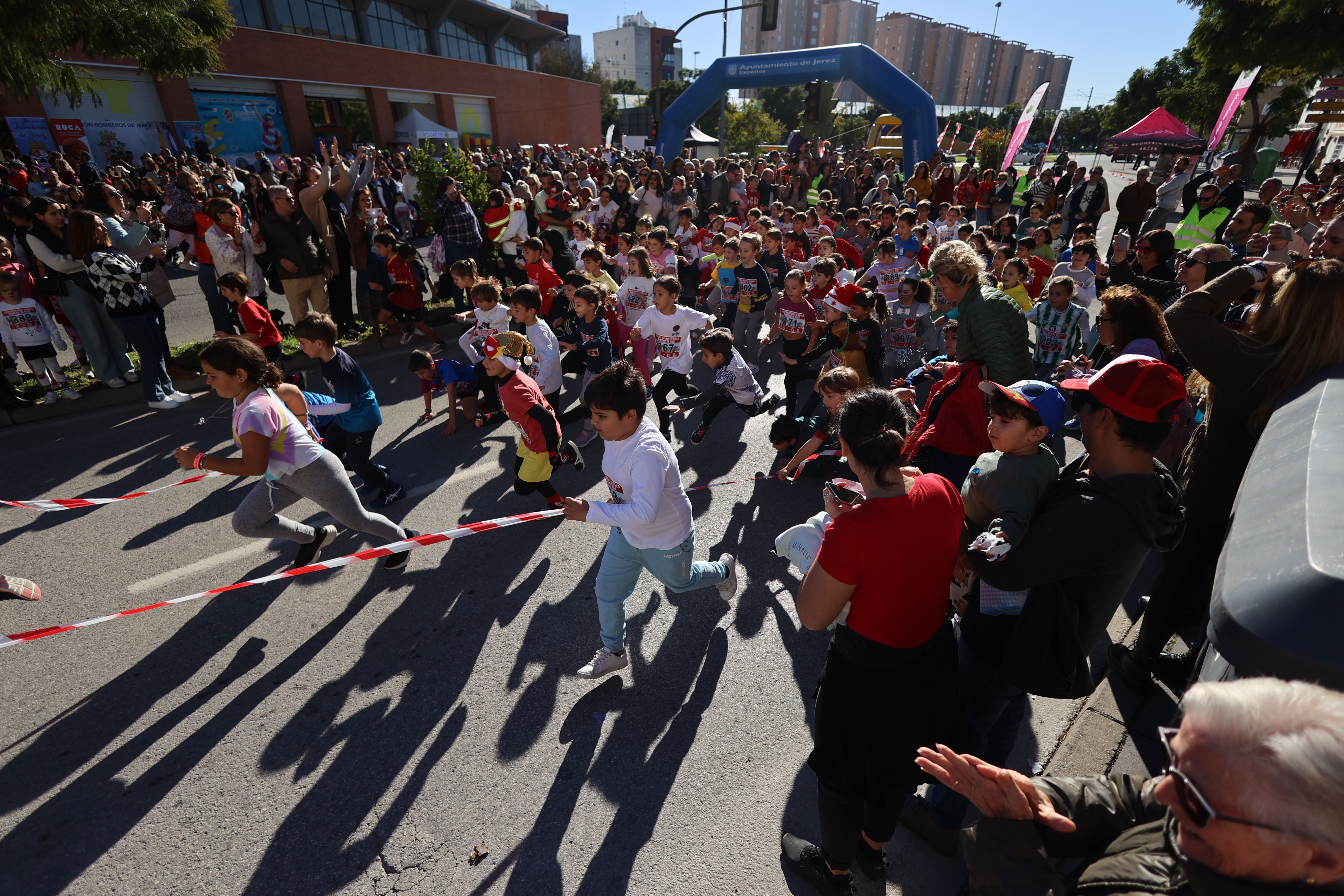 La Carrera Infantil ‘Bomberos Jerez’ a beneficio de los niños hospitalizados