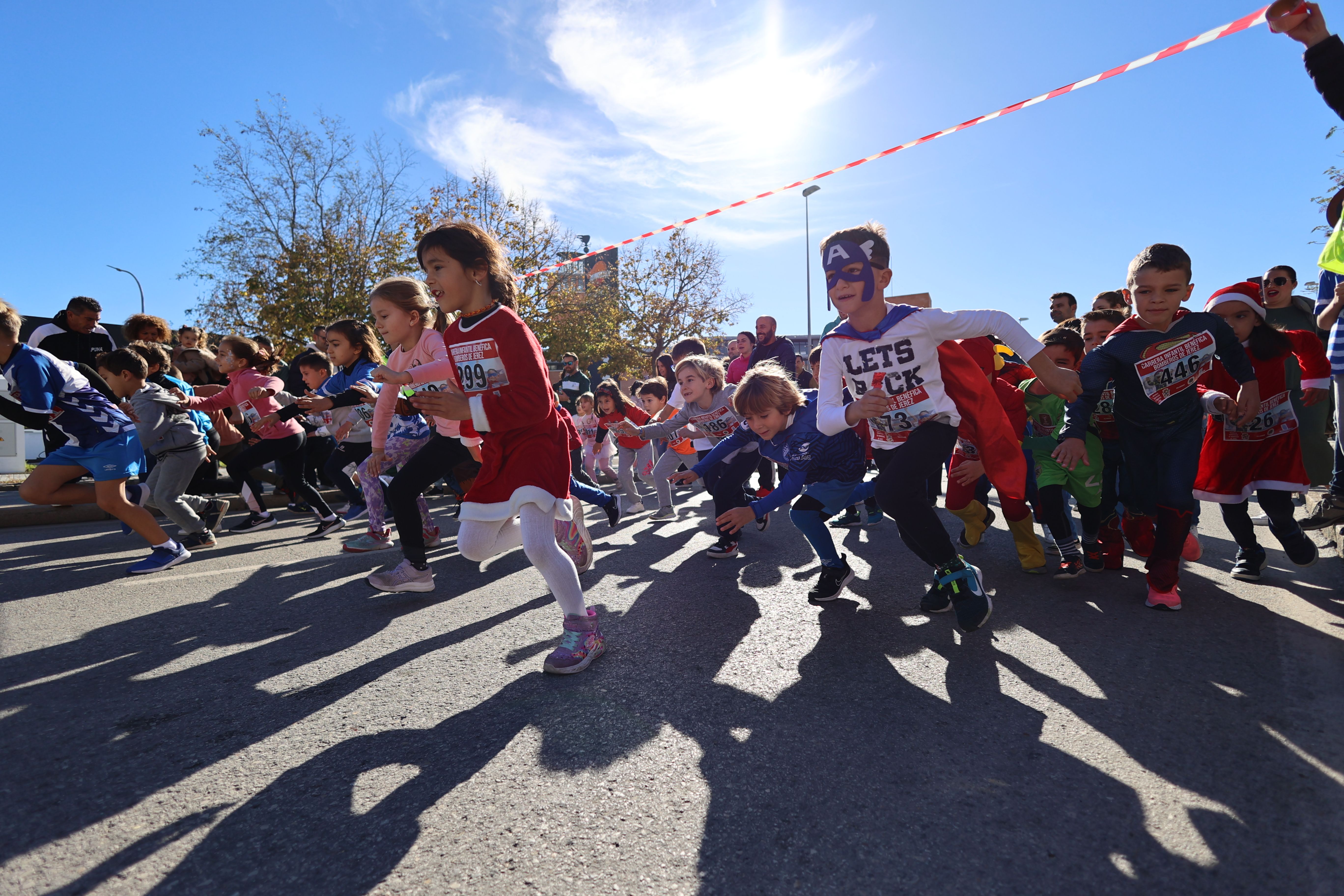 La Carrera Infantil ‘Bomberos Jerez’ a beneficio de los niños hospitalizados