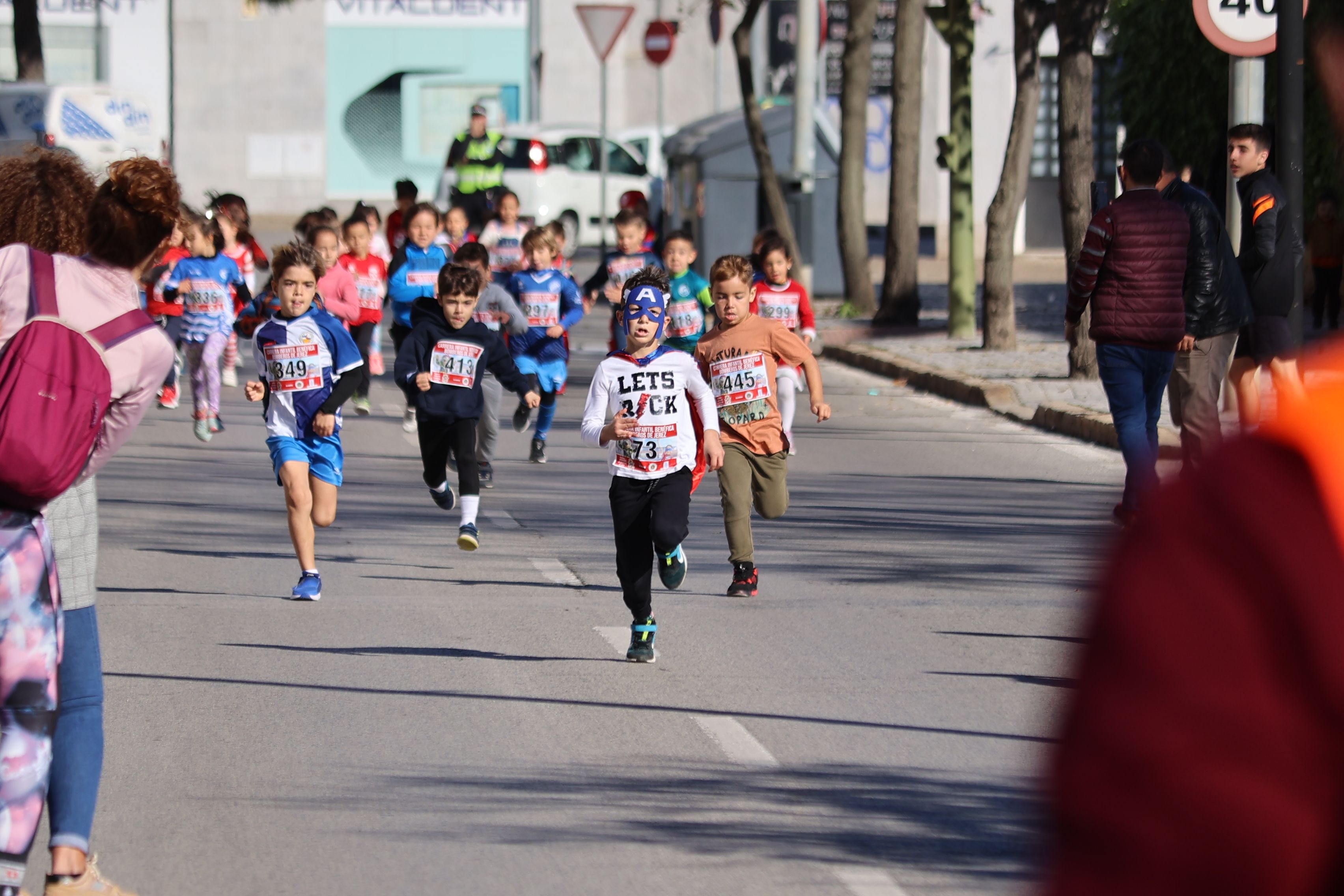 La Carrera Infantil ‘Bomberos Jerez’ a beneficio de los niños hospitalizados