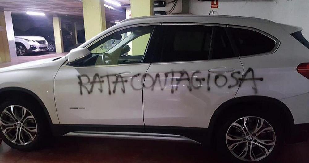 El vehículo de la ginecóloga. FOTO: EFE