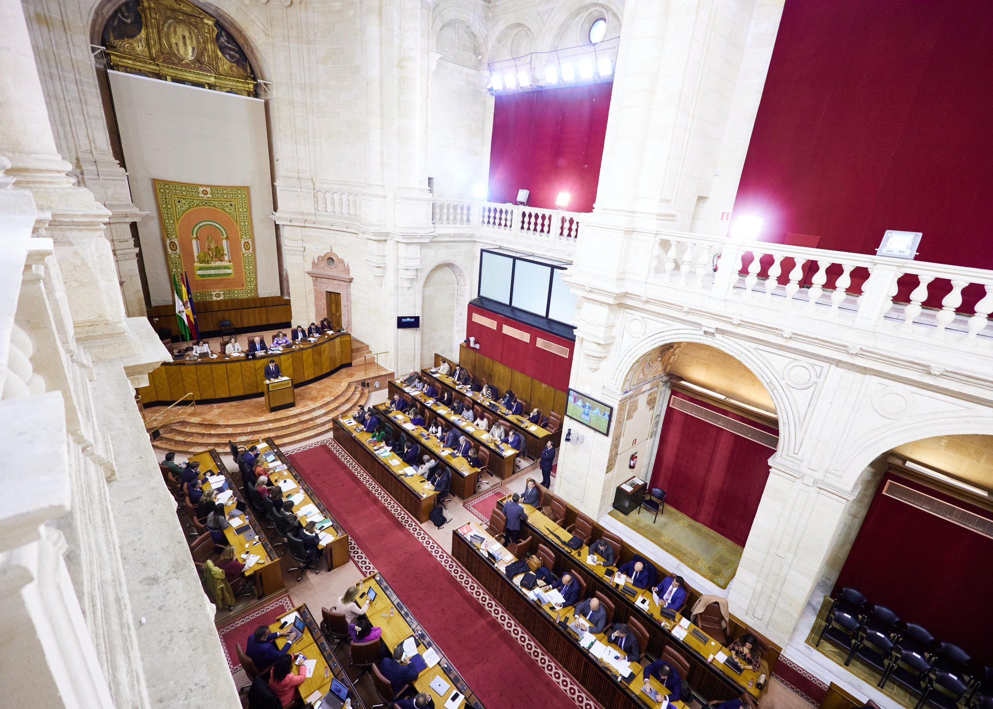 El Parlamento de Andalucía, en una imagen reciente.
