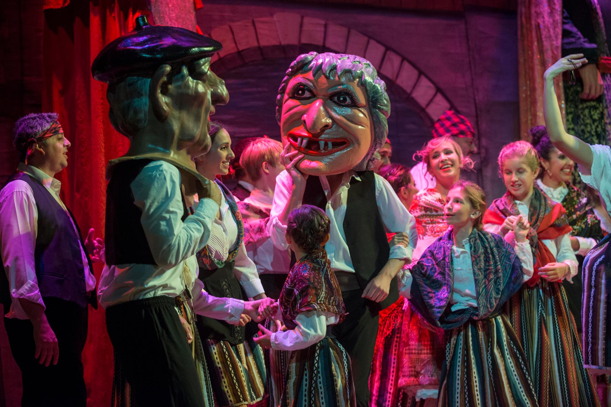 La zarzuela Gigantes y Cabezudos.