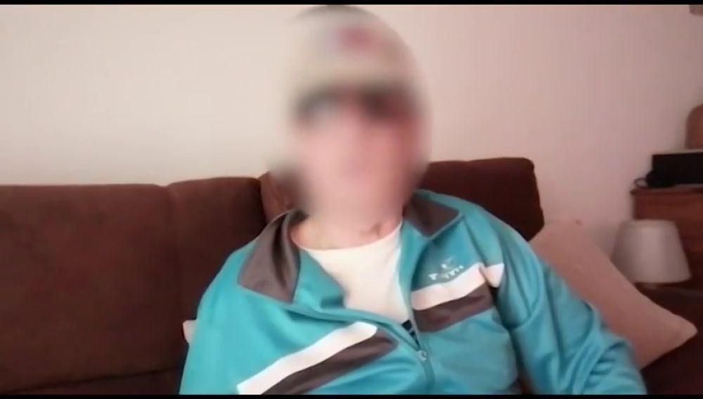 El hombre, en una captura del vídeo que se viralizó.