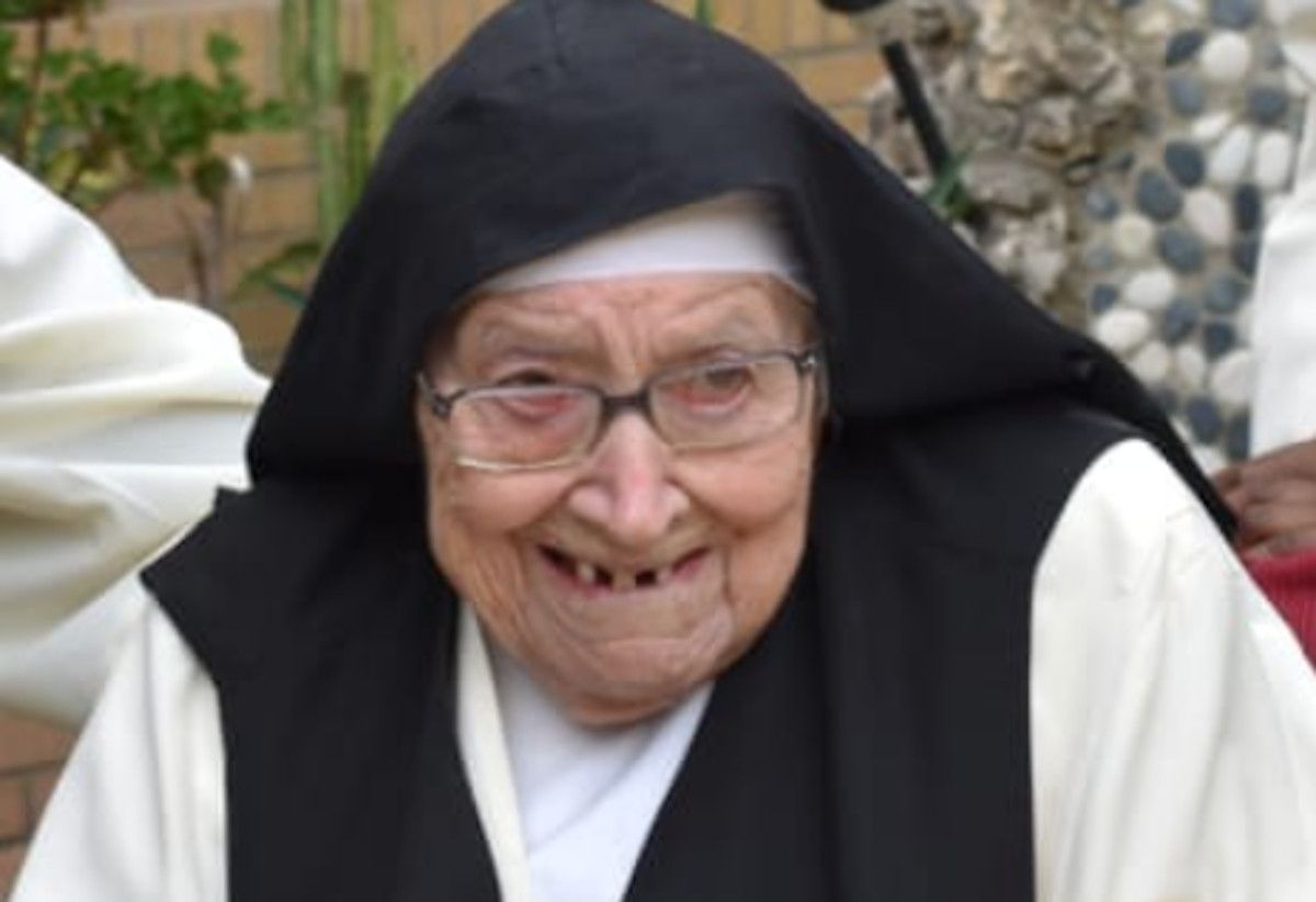Hermana Purificación Miralla, del monasterio del Espíritu Santo en El Puerto.