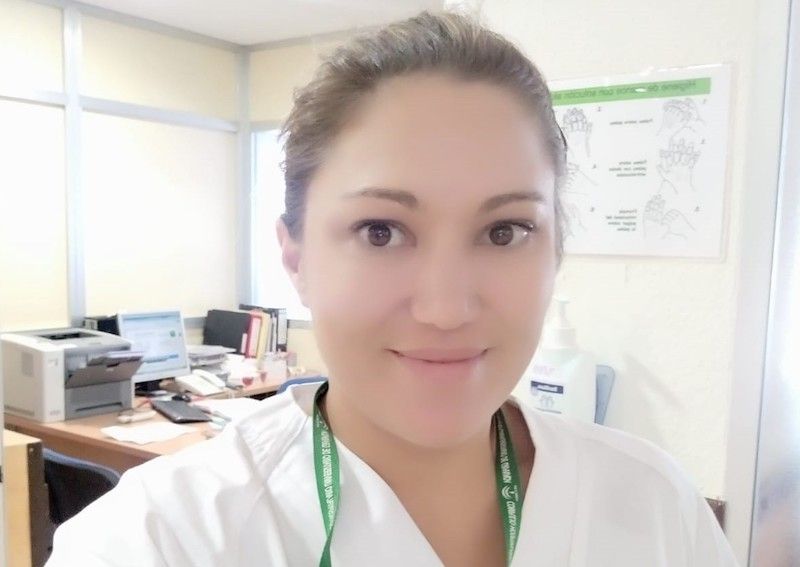 Beatriz Arrabal, enfermera del Hospital Virgen de las Nieves.