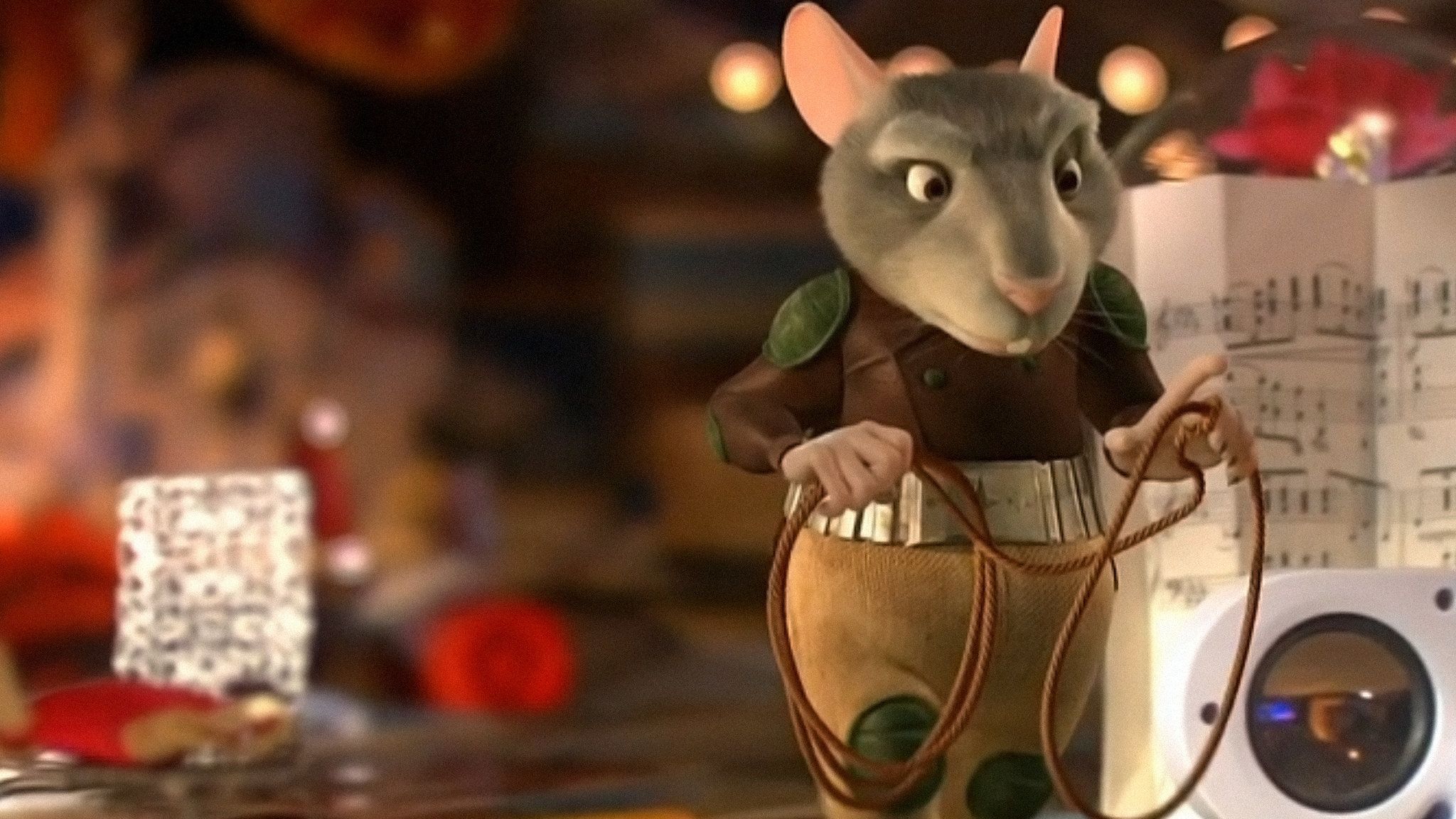 El Ratón Pérez, en una escena de la película.
