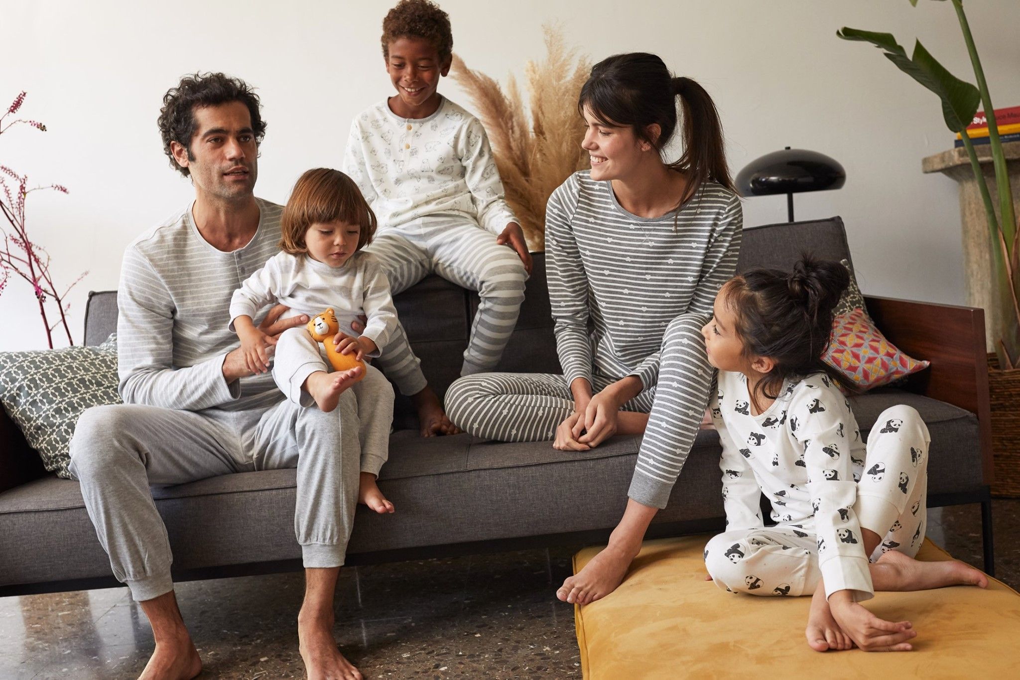 Una familia, en una imagen promocional de Kiabi.