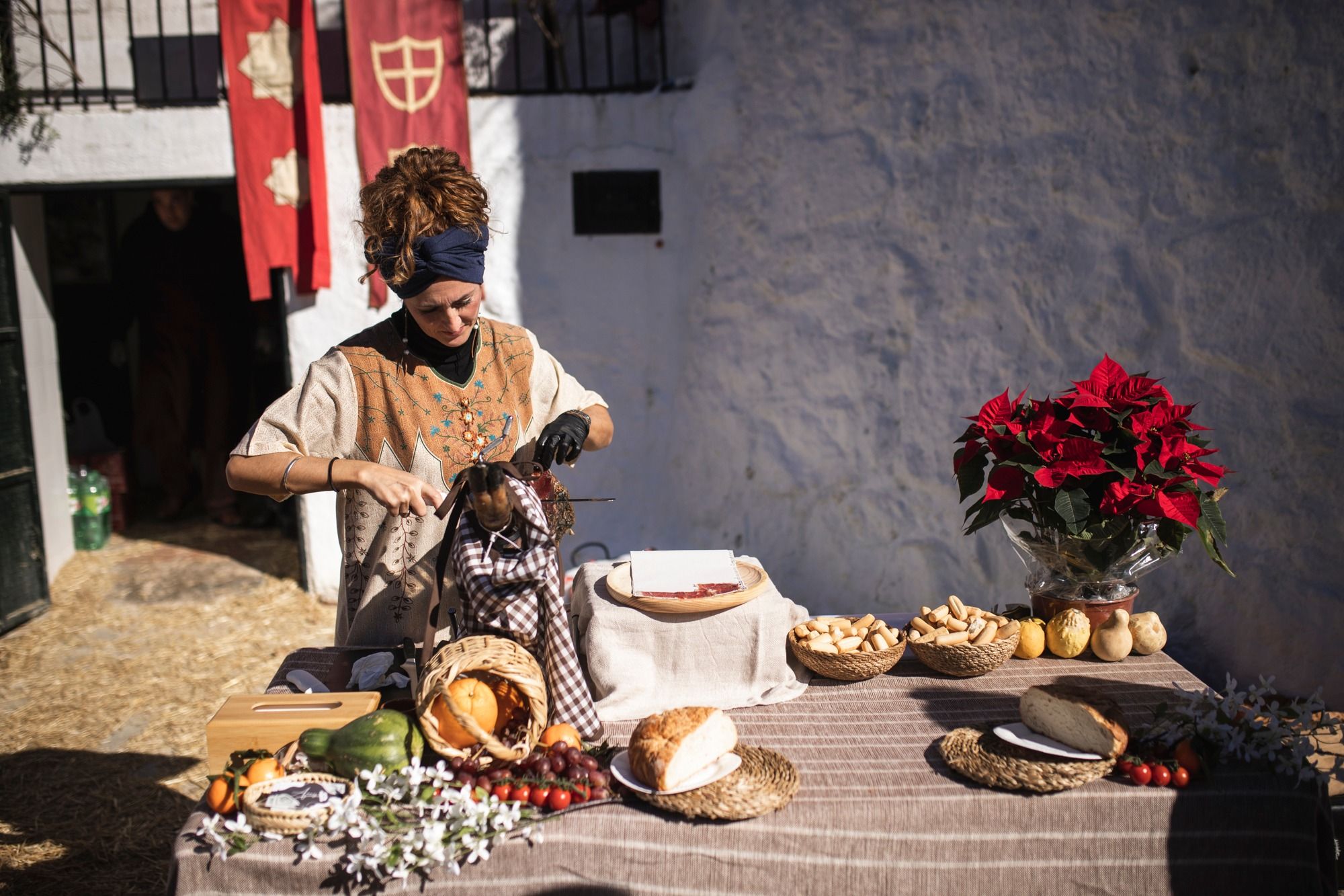 El belén viviente de Benamahoma, en imágenes de Radio Grazalema, la cadena pública municipal.