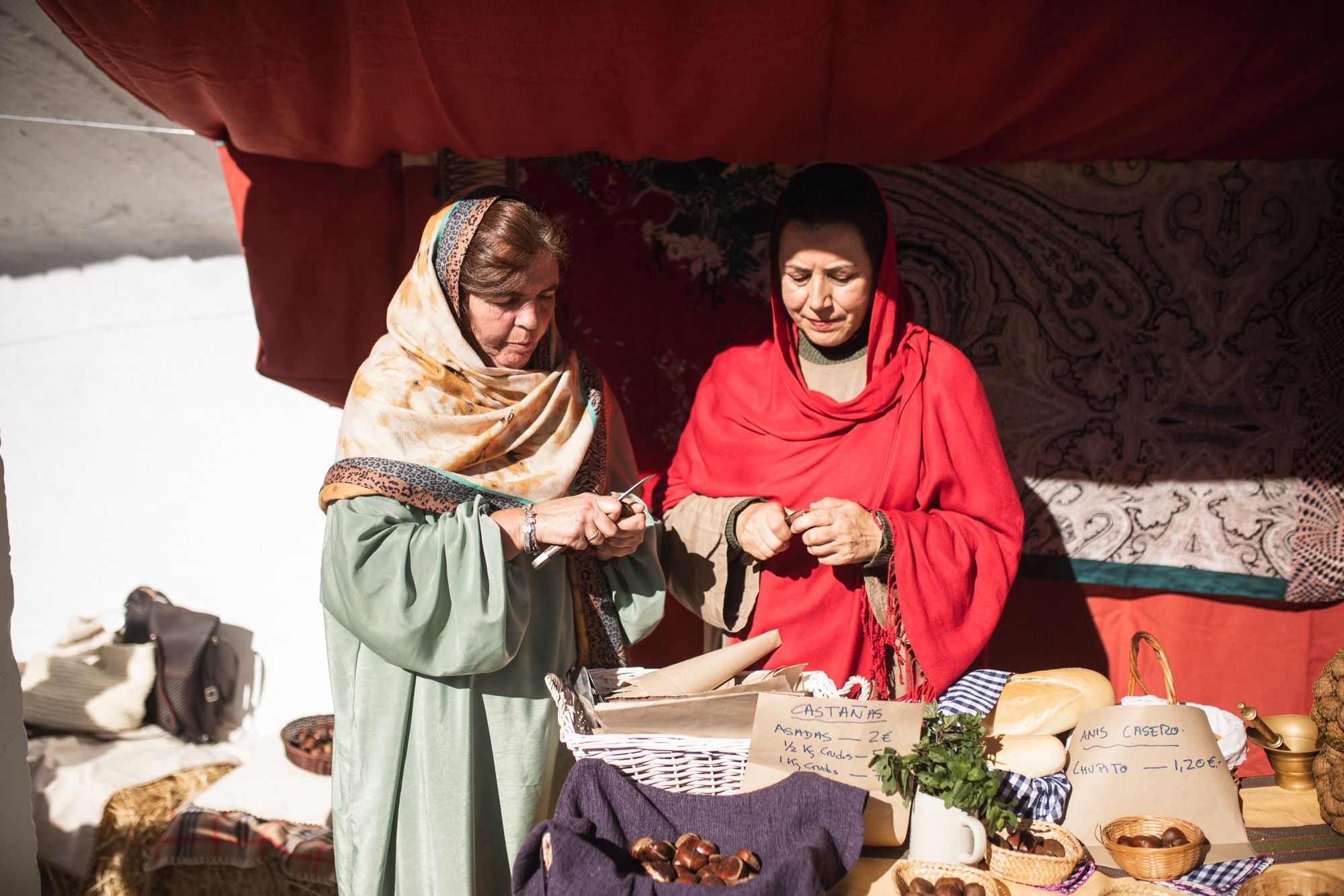 El belén viviente de Benamahoma, en imágenes de Radio Grazalema, la cadena pública municipal.