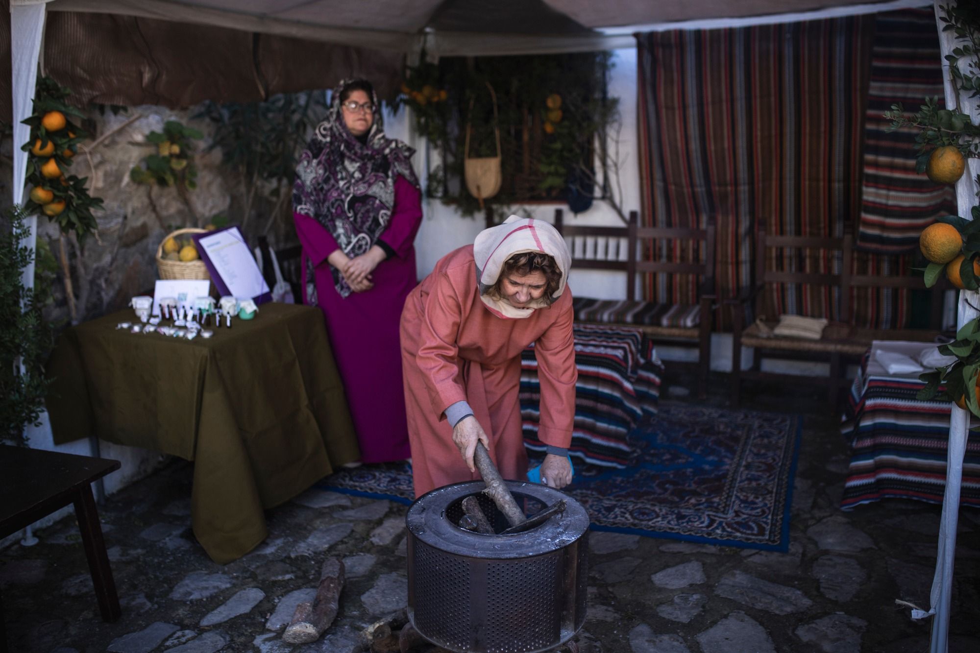 El belén viviente de Benamahoma, en imágenes de Radio Grazalema, la cadena pública municipal.